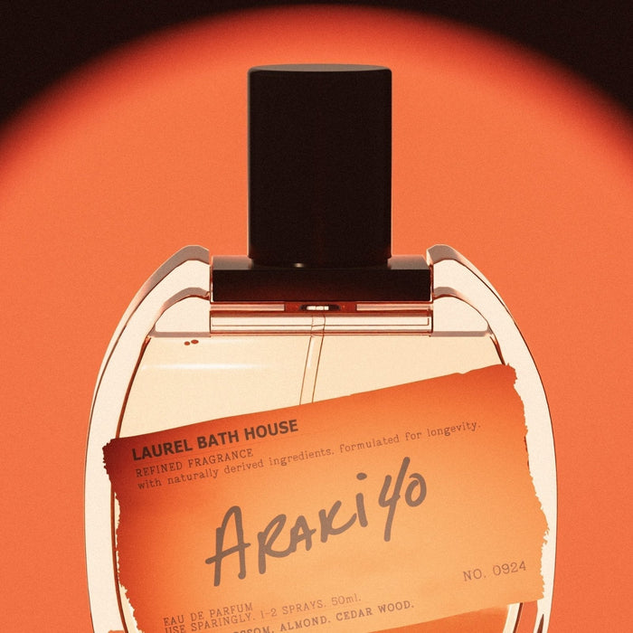 Araki perfume from Laurel Bath House on nanaka.co