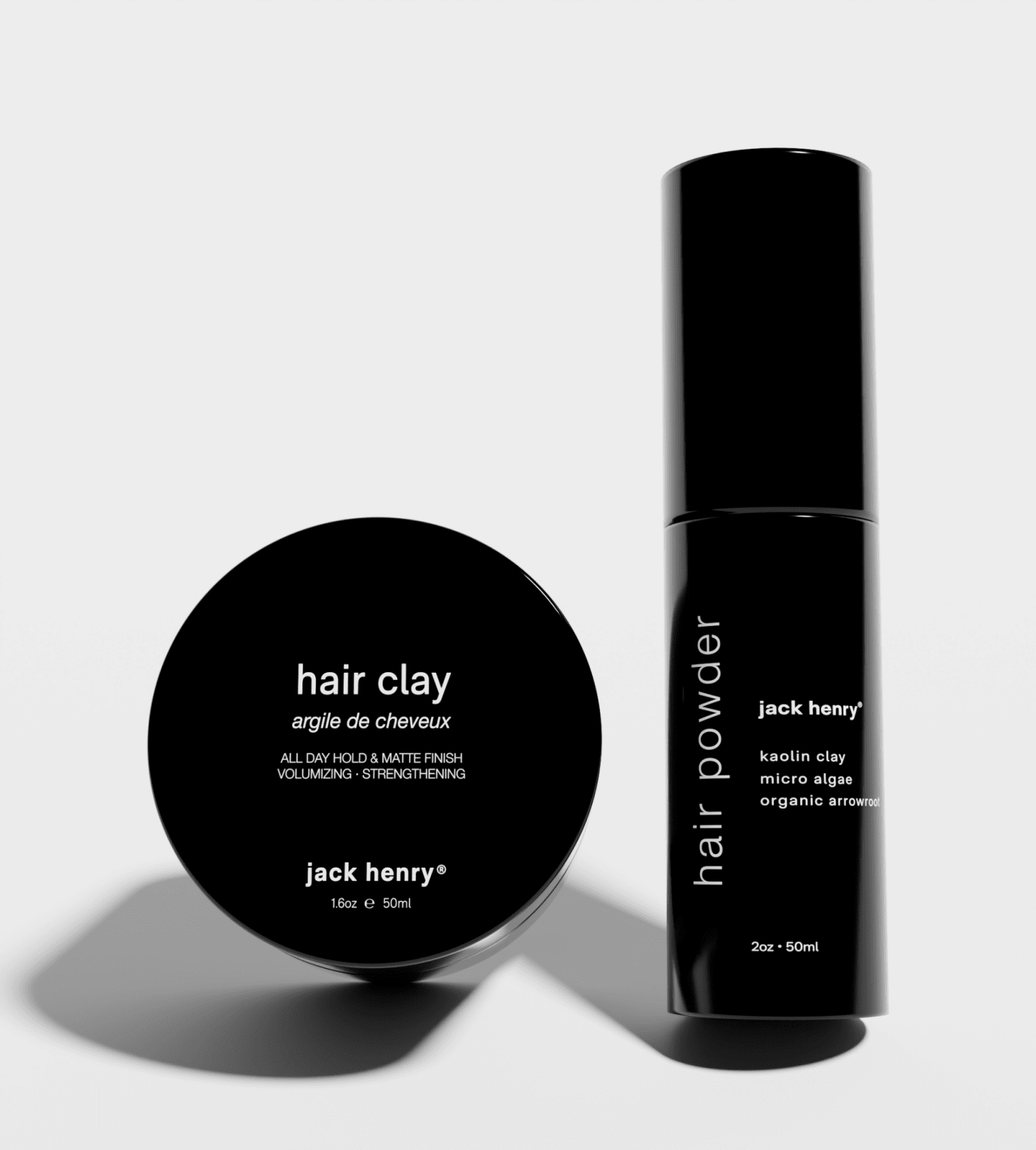 Jack Henry Clay and Powder Duo