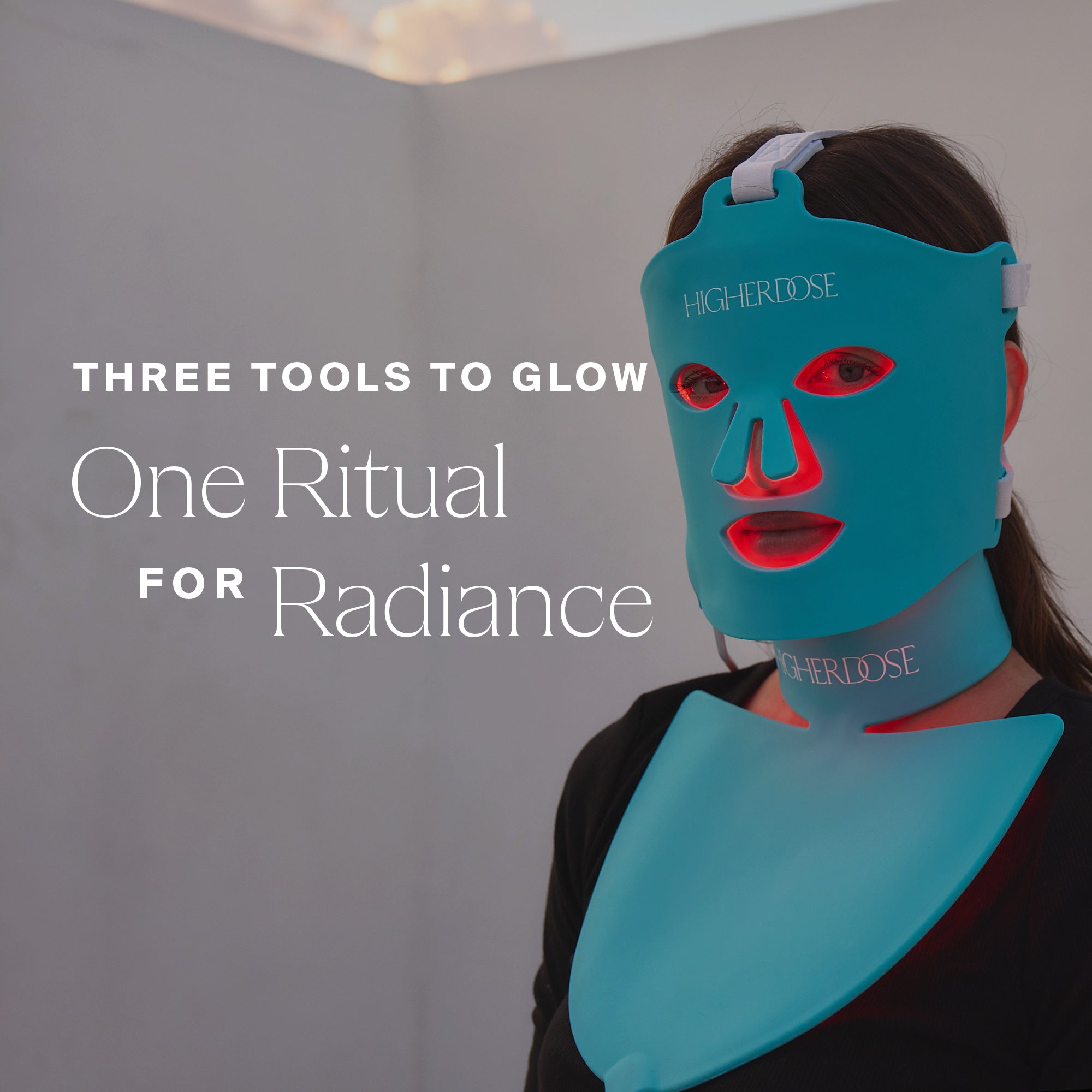 Mascarilla Facial de Luz Roja