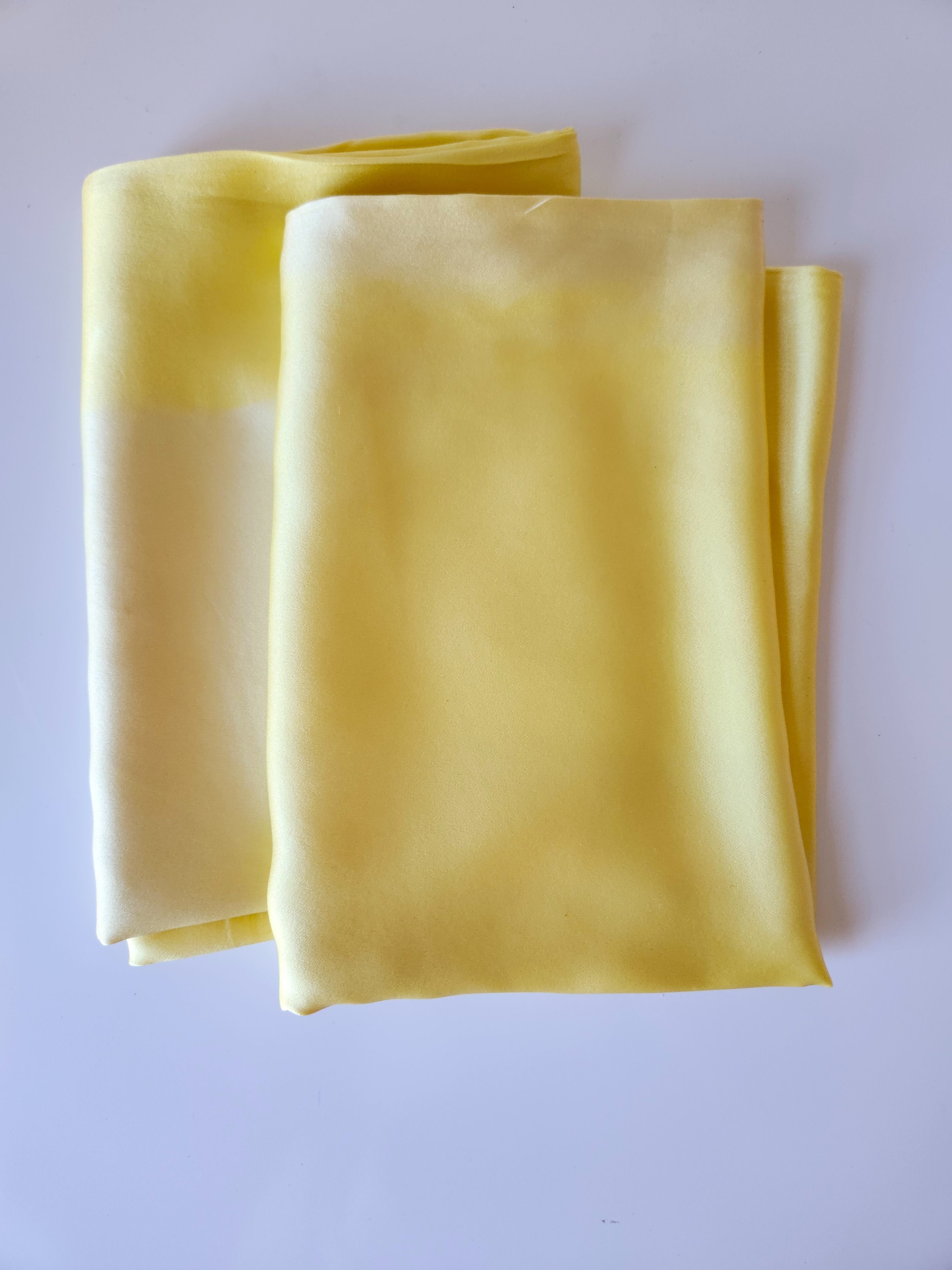 Solid Botanically Dyed Silk Pillowcase