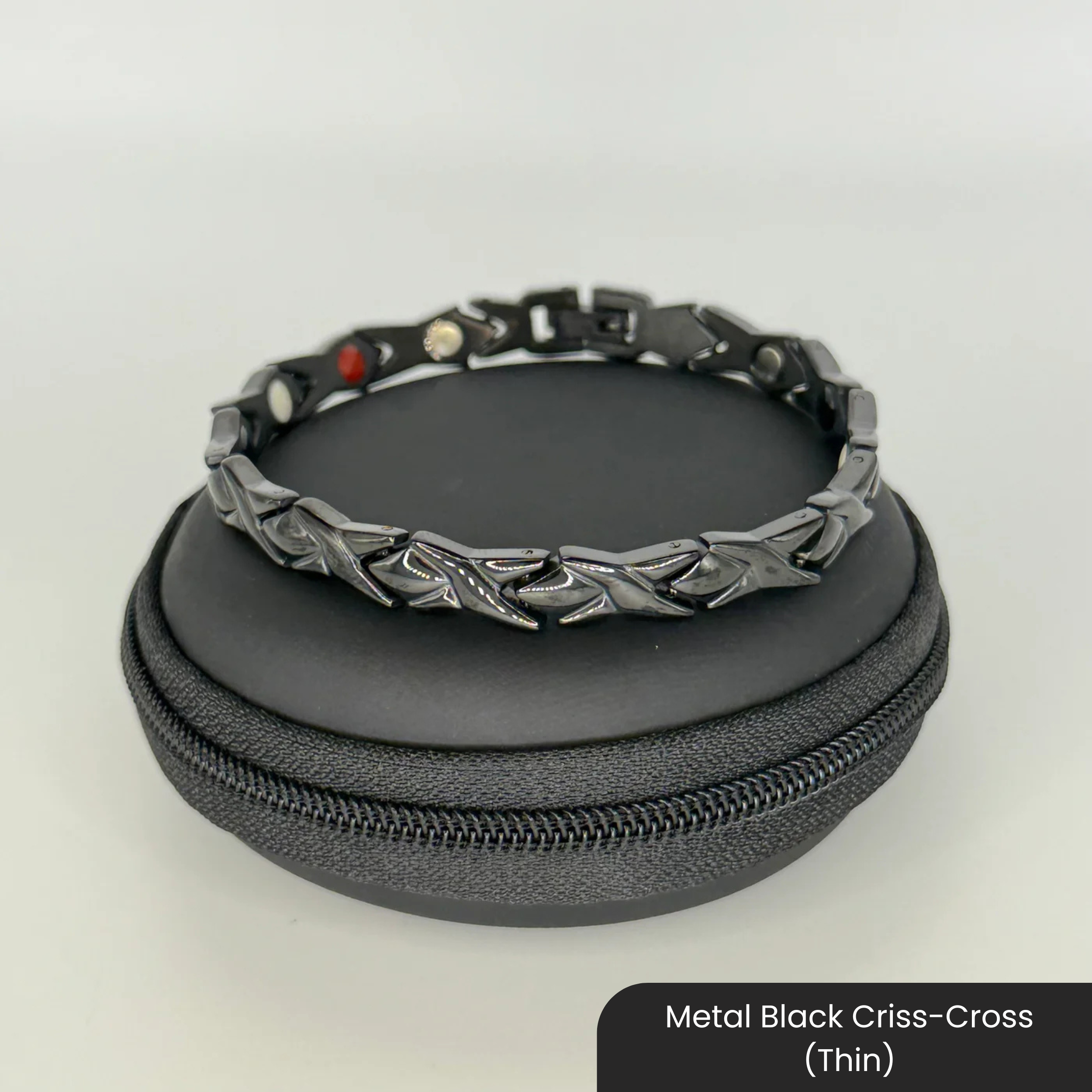 Therasage Bio Bands Metal Infrared Negative Ion Bracelet
