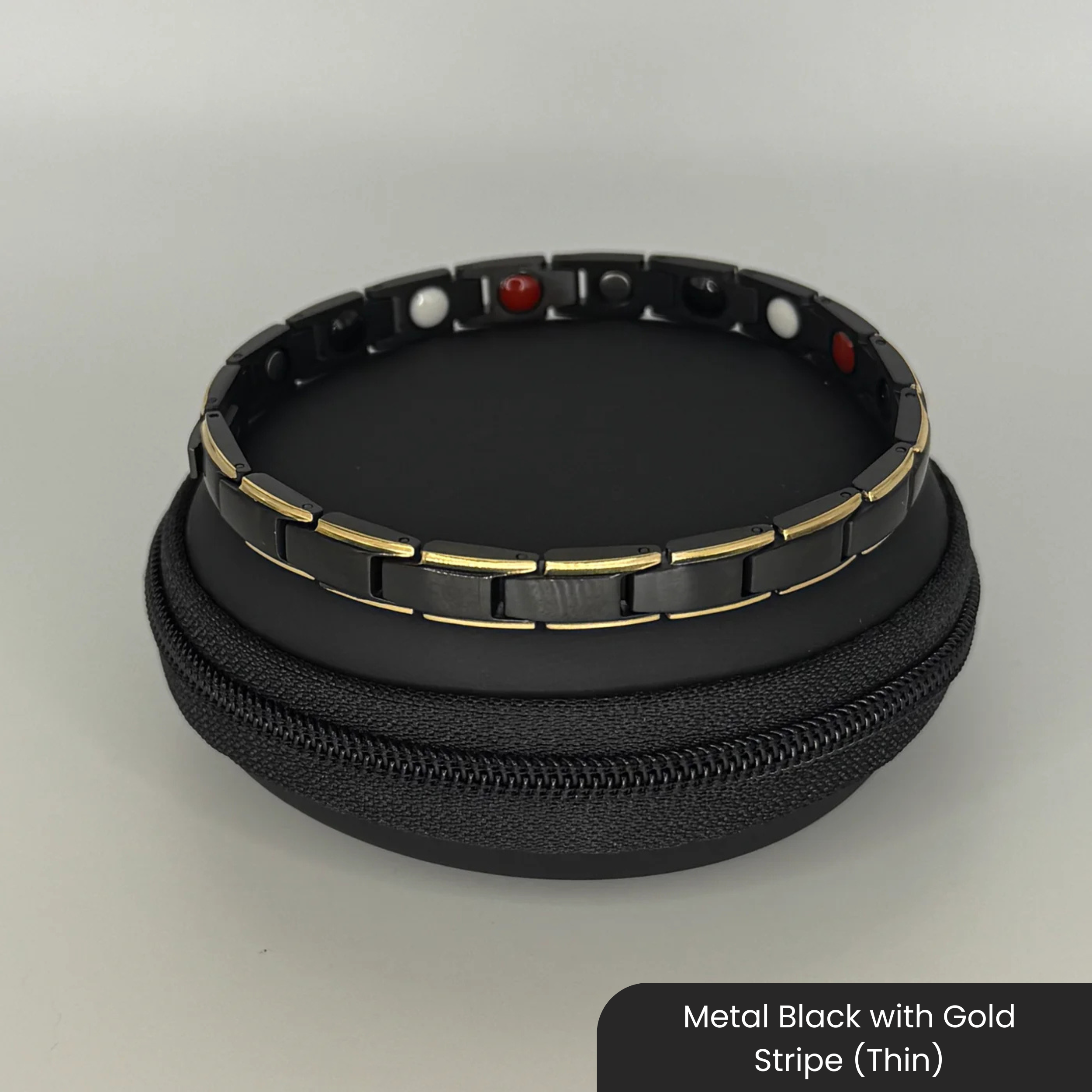 Therasage Bio Bands Metal Infrared Negative Ion Bracelet
