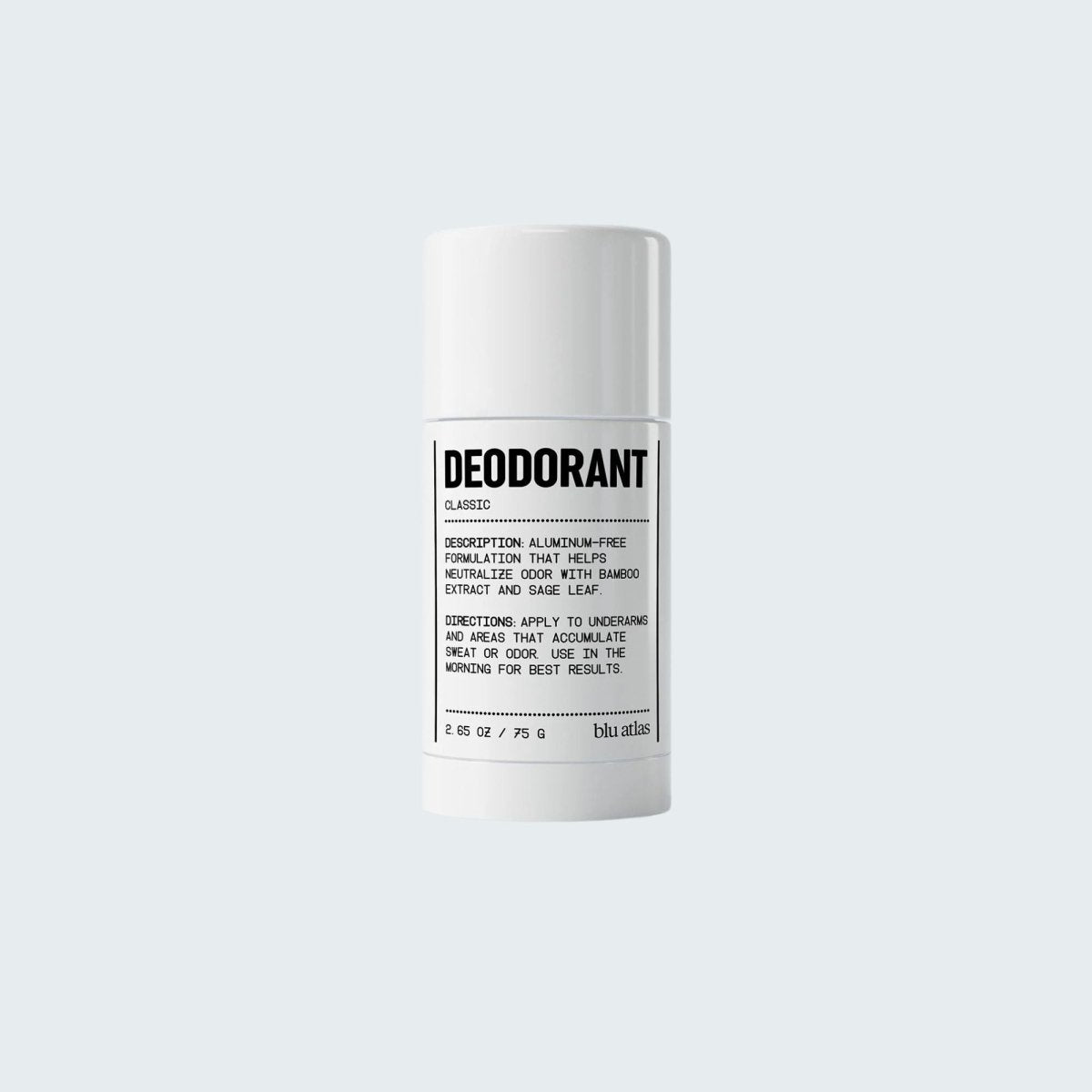 48 - Hour Natural Deodorant Blu Atlas