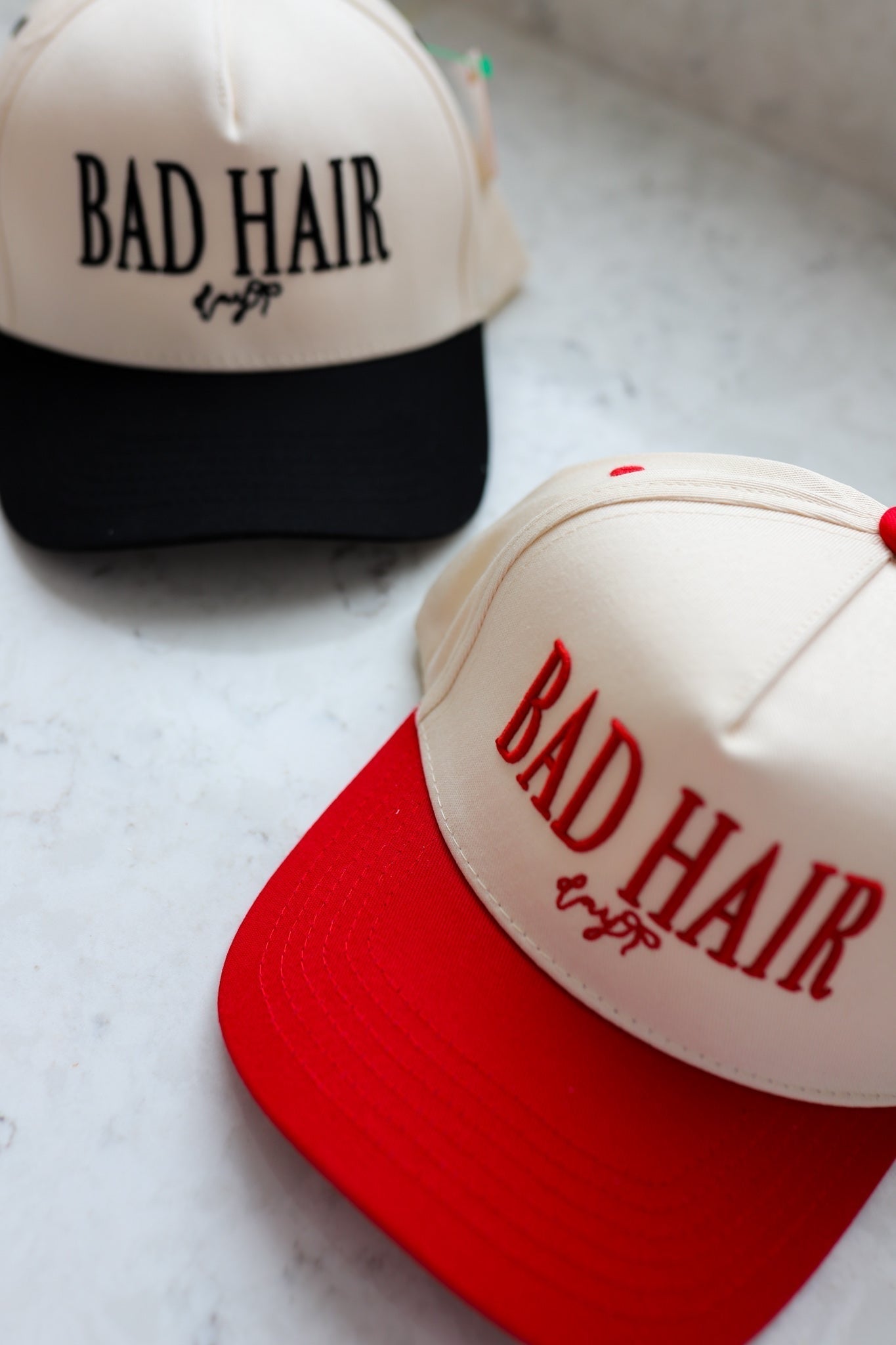 BAD HAIR DAY TRUCKER HAT