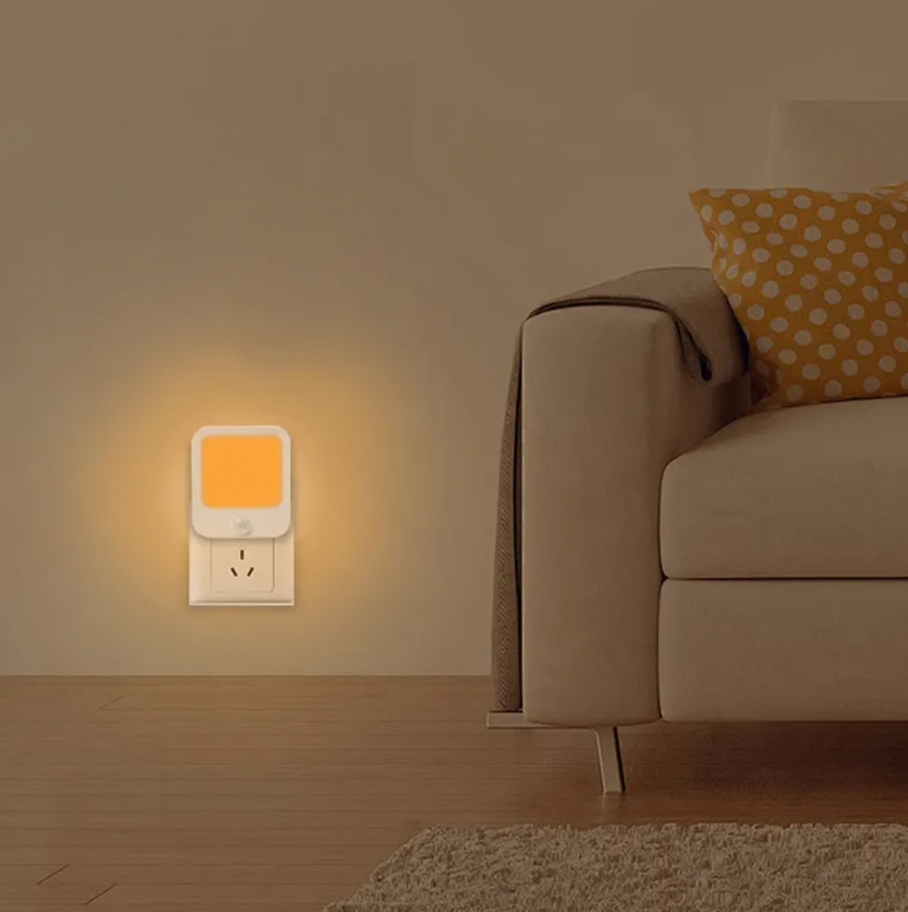 Nightlight - Motion Sensing Amber Circadian Friendly