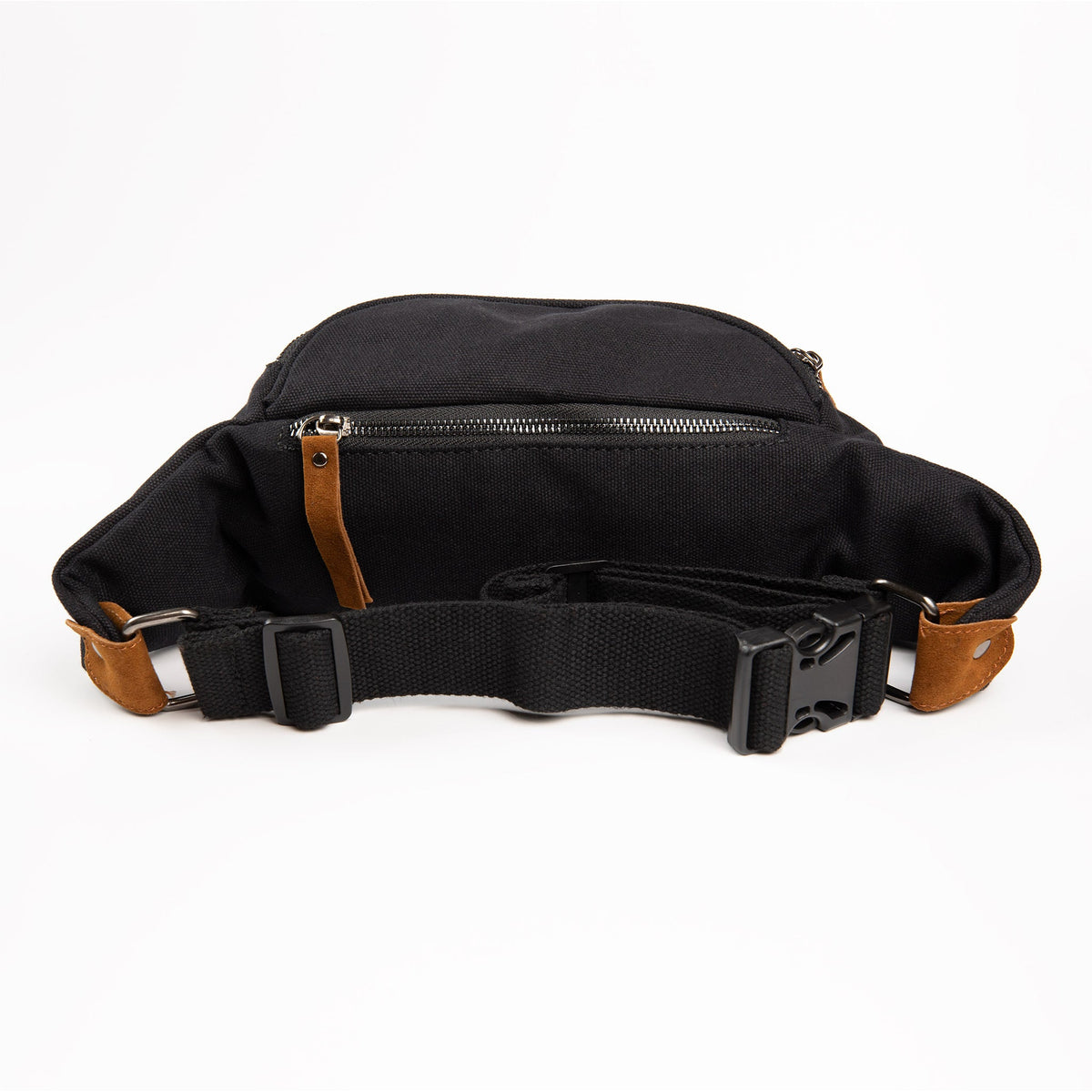 Shield Your Body Canvas Traveler Fanny Pack with its black strap and plastic buckle