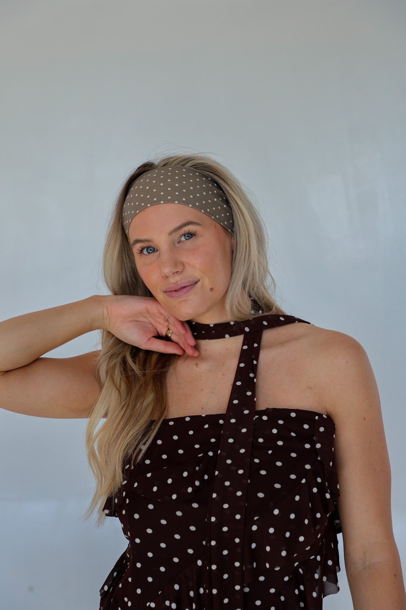POLKA DOT SOFT HEADBAND