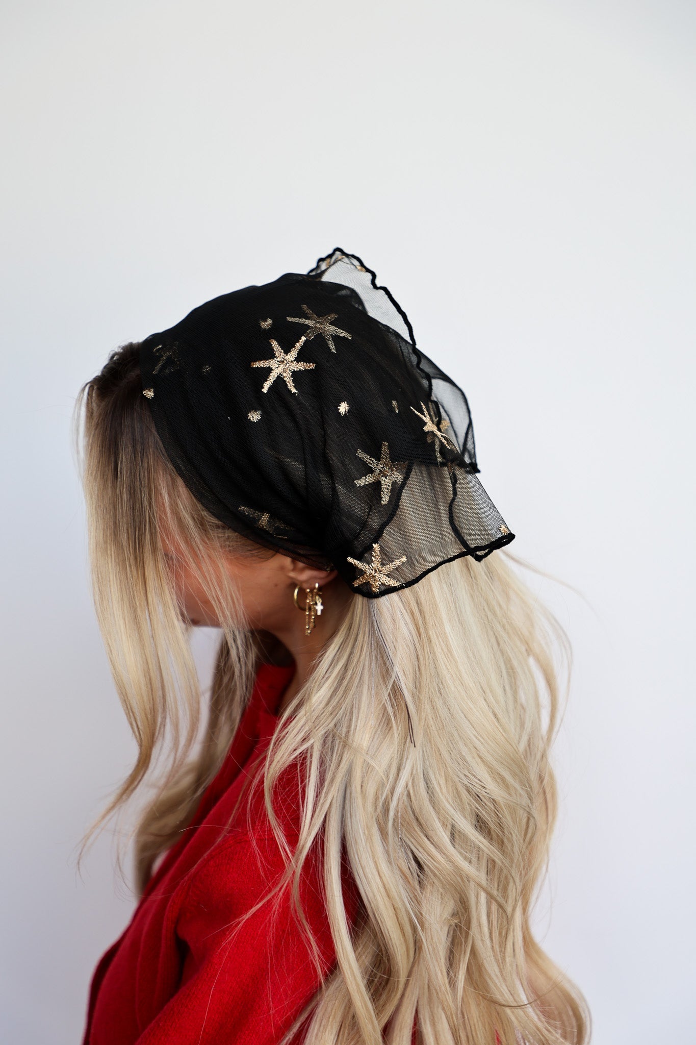 STARRY NIGHT ORGANZA BANDANA
