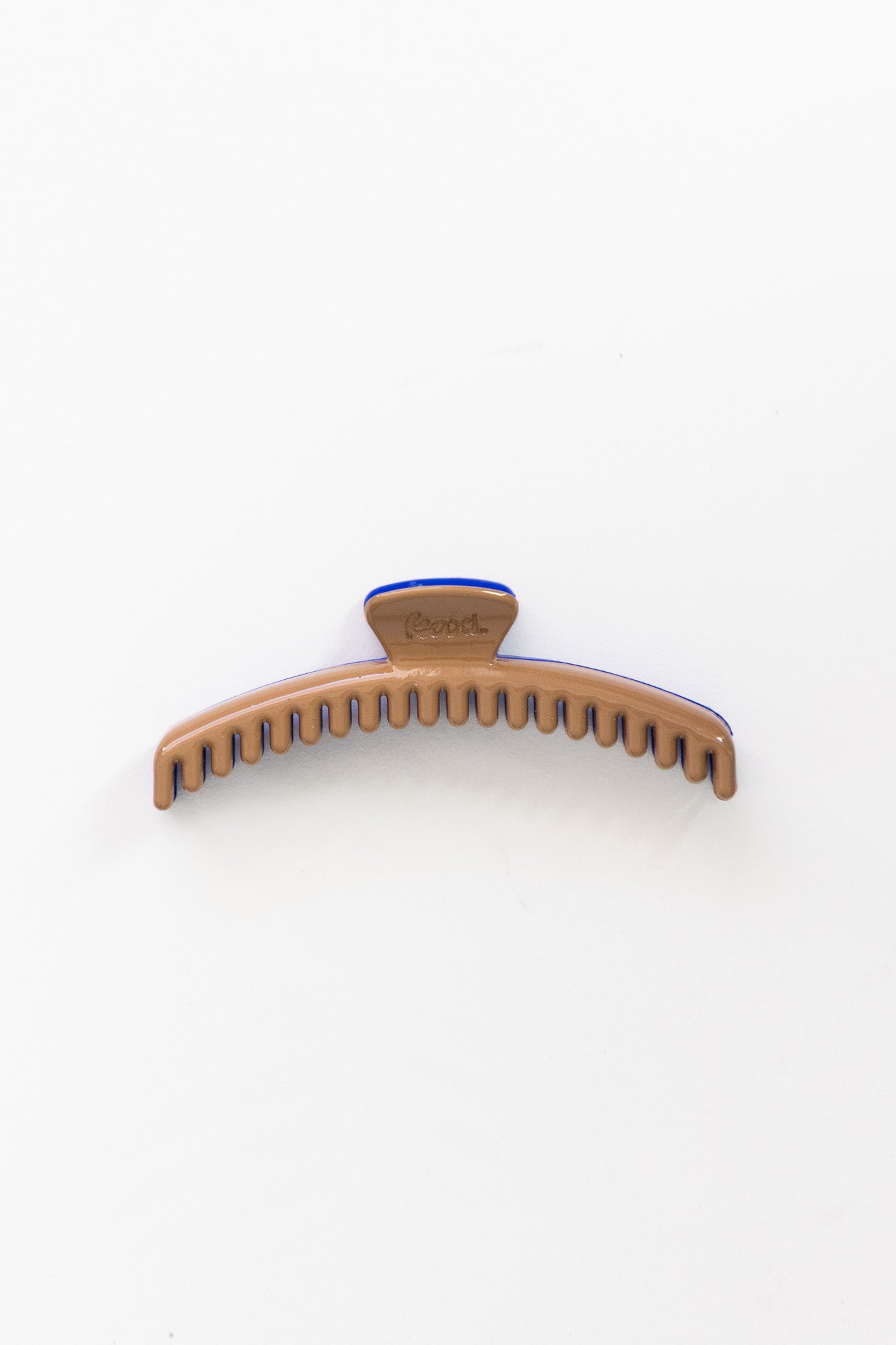 TWO-TONED SHINY MIDI HOLD EVERYTHING CLAW