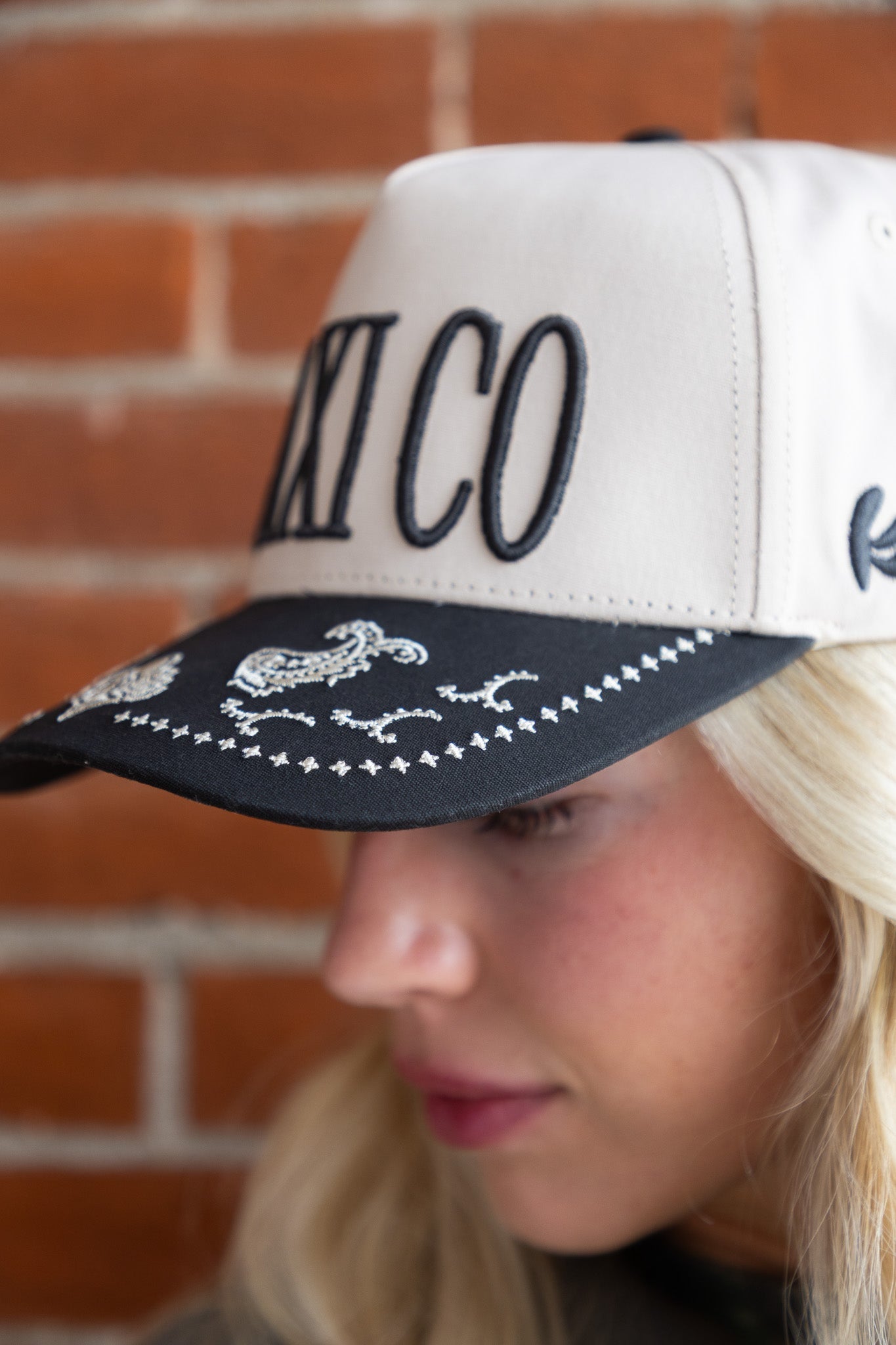 KAXI CO. PAISLEY TRUCKER HAT
