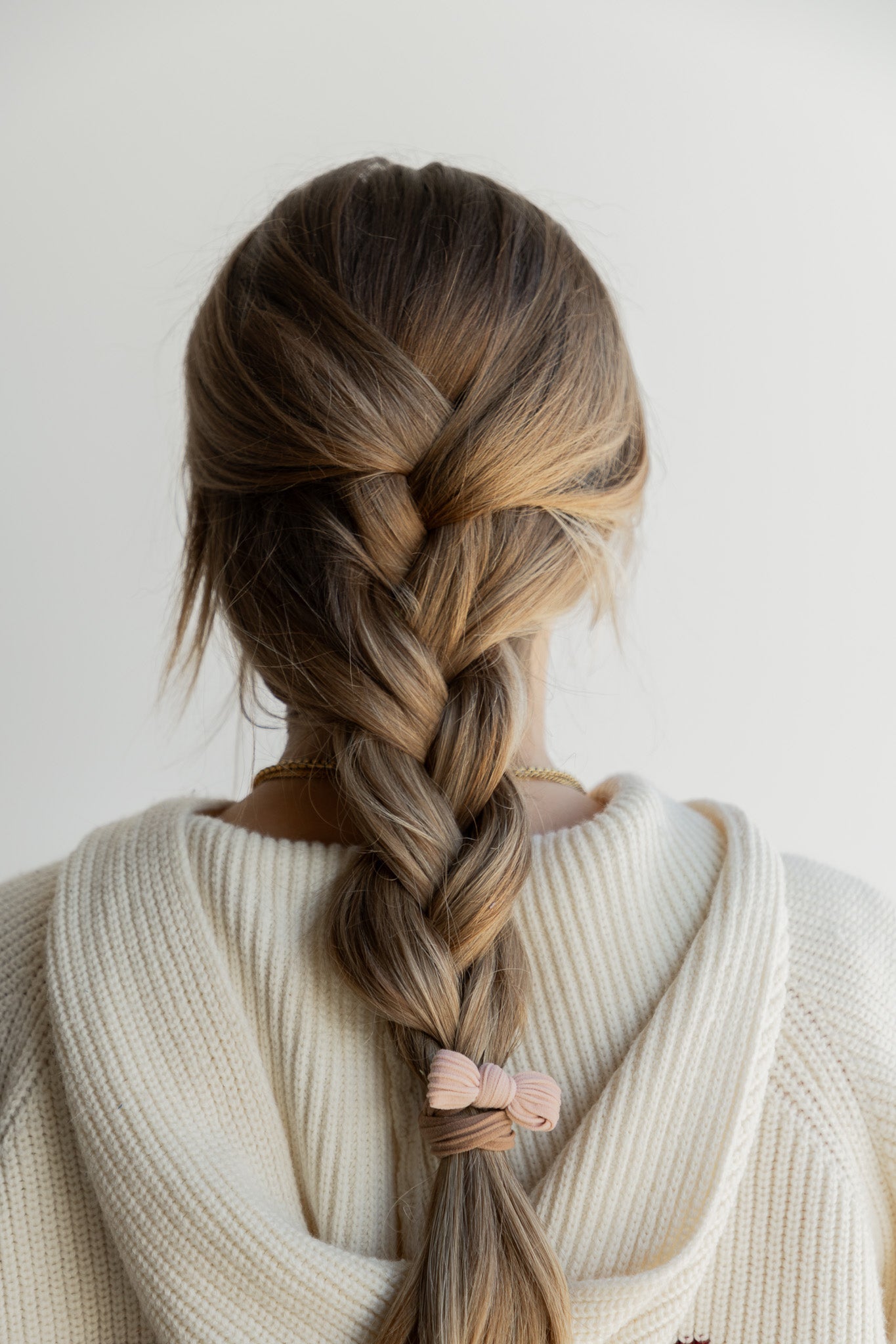BOW SLICK BACK PONYTAILS (PACK OF 3)