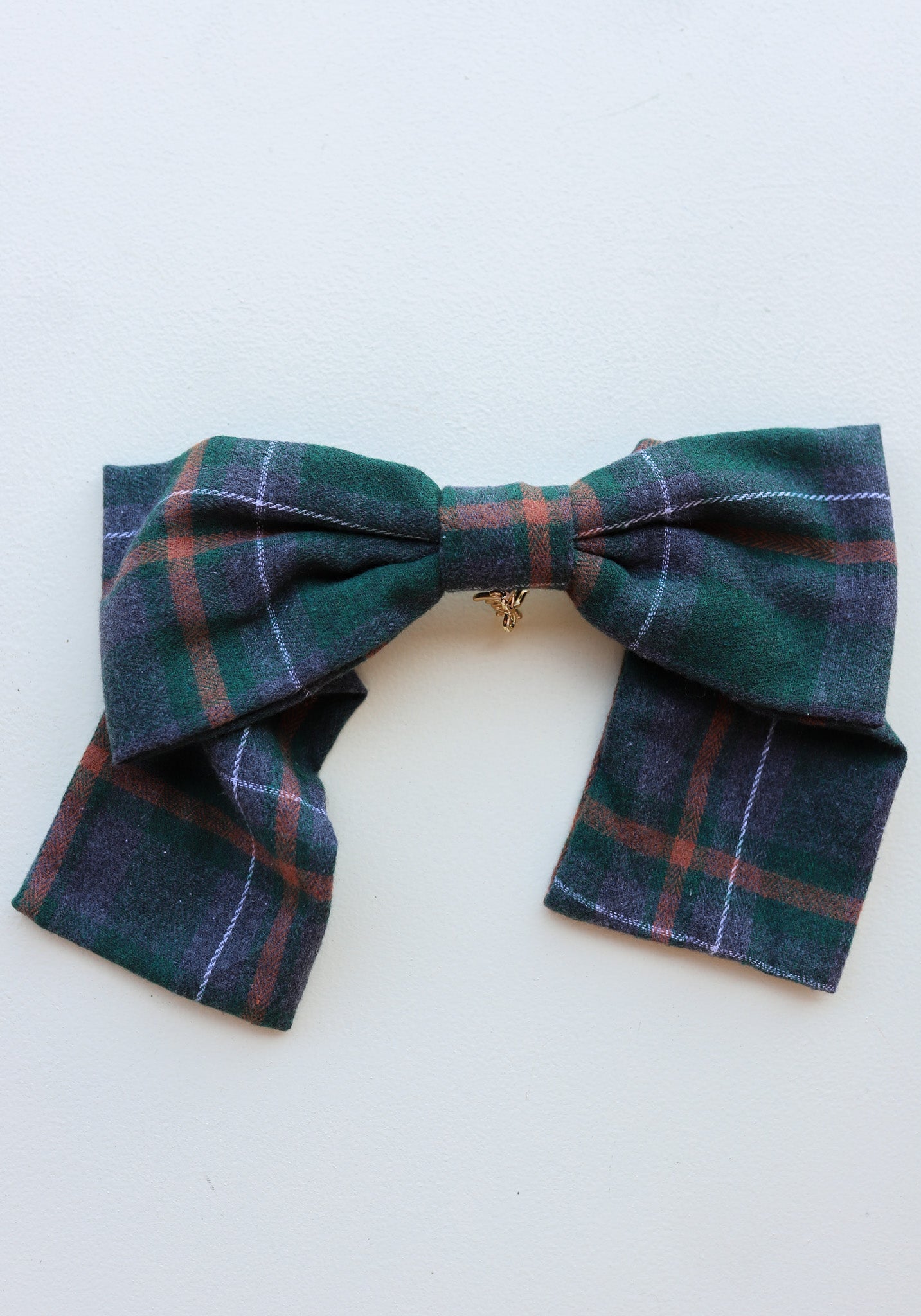UNIVERSITY PLAID SLOUCHY BOW