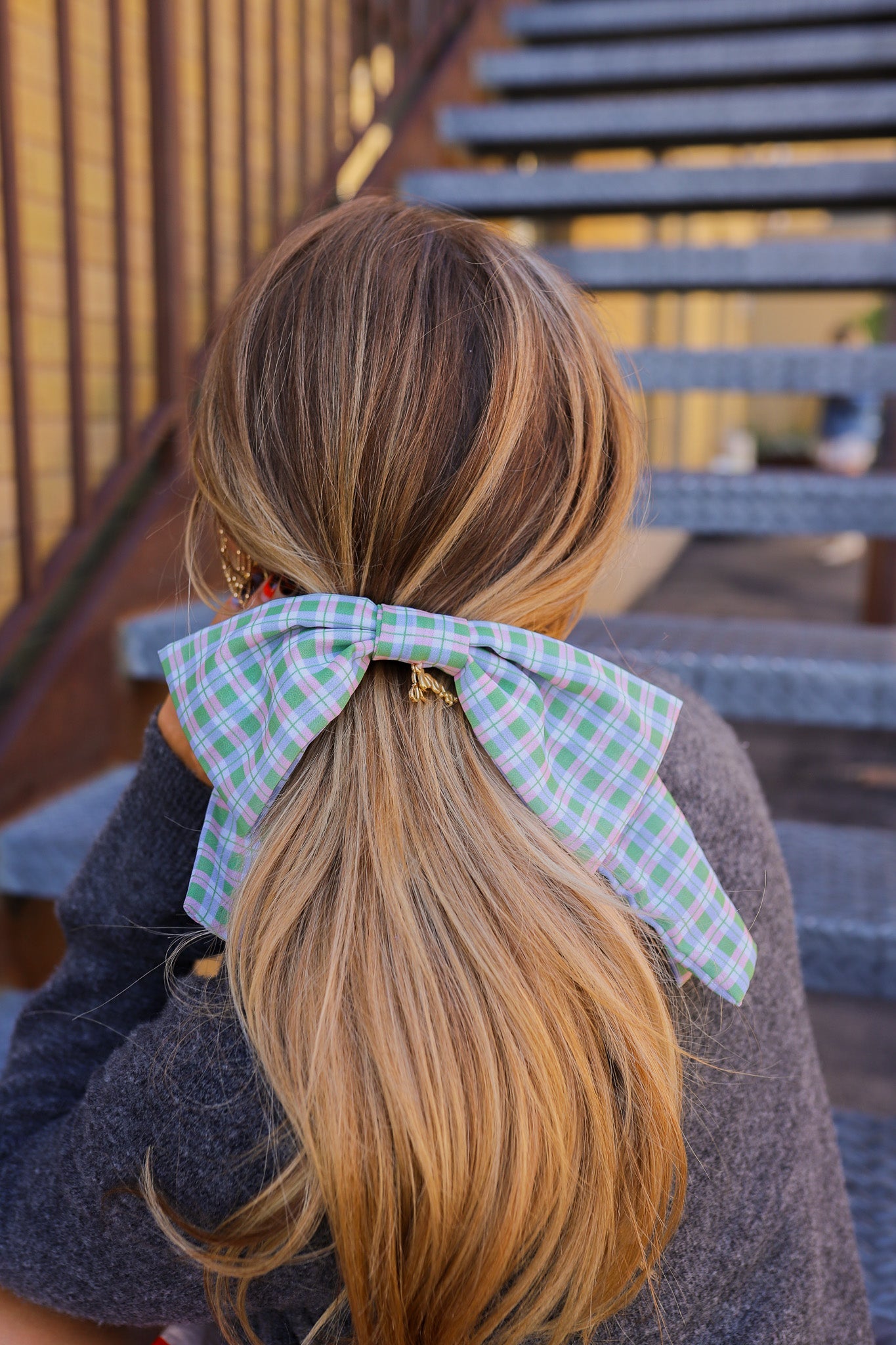 SCHOOL GIRL SLOUCHY BOW