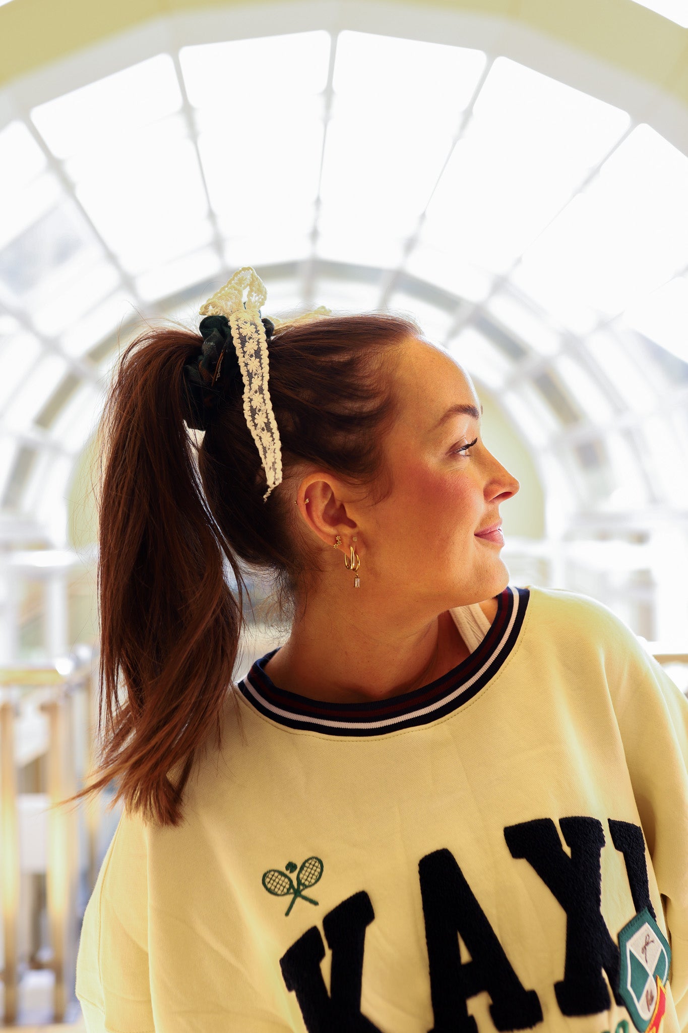 UNIVERSITY PLAID BUNCHIE