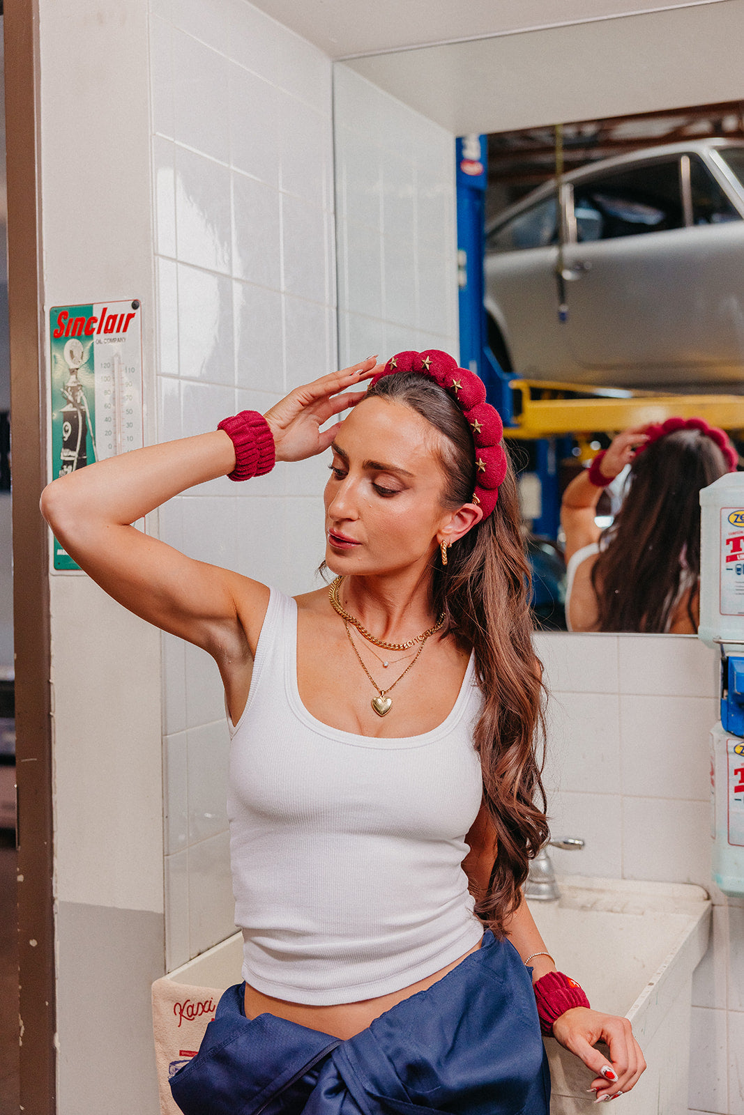 GRWM HEADBANDS (comes w/ wristies OR a midi claw)