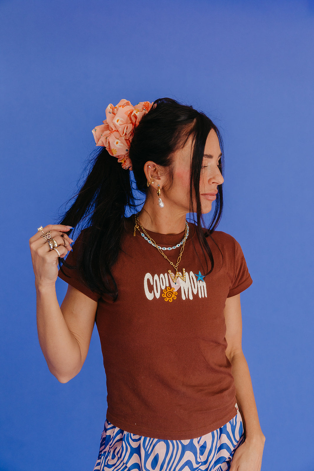 COOL MOM JUMBO SCRUNCHIE