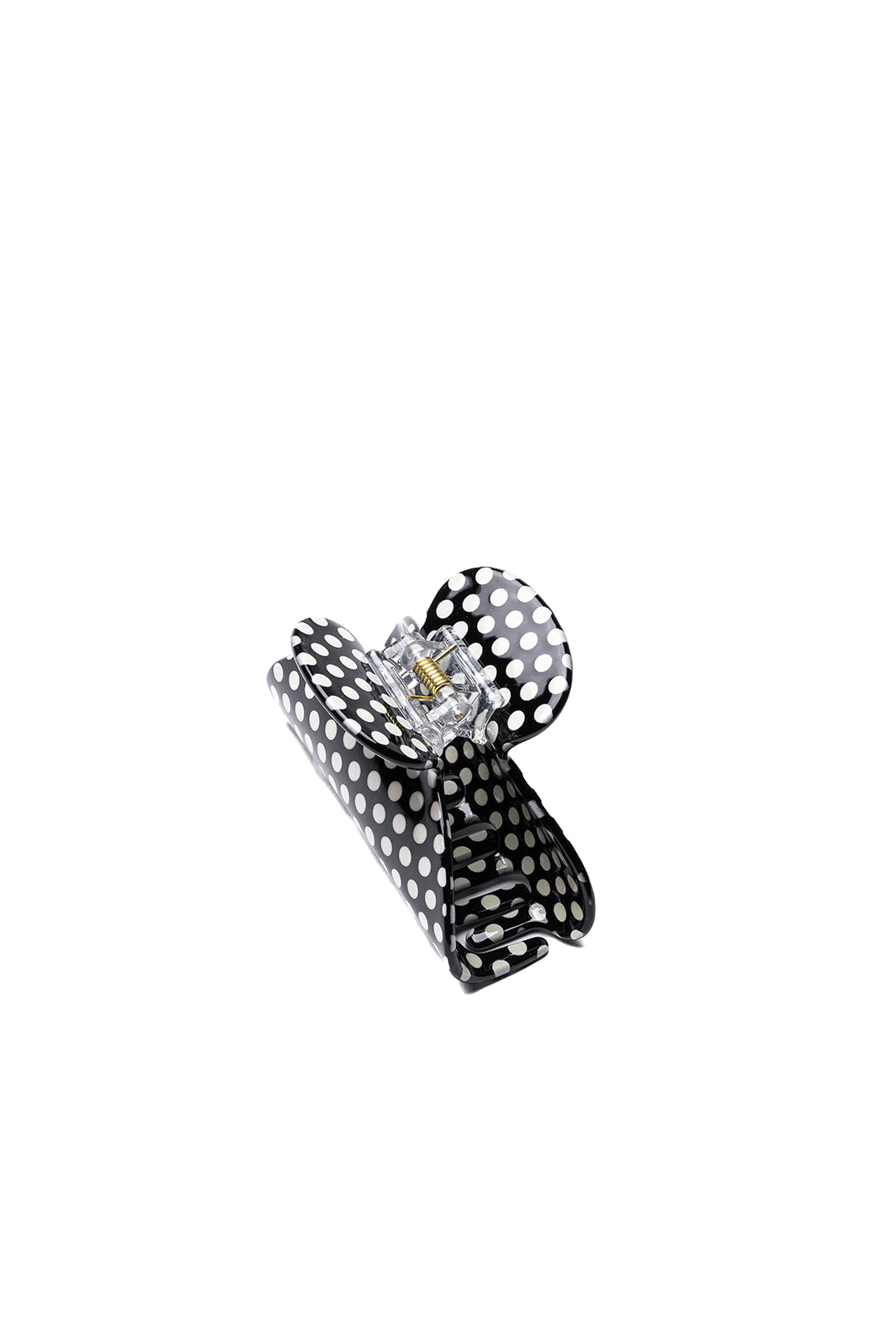 BLACK & WHITE POLKA DOT CLAW
