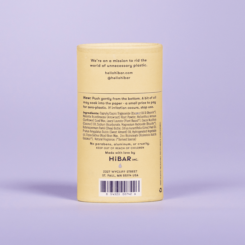 Plastic-Free Deodorant