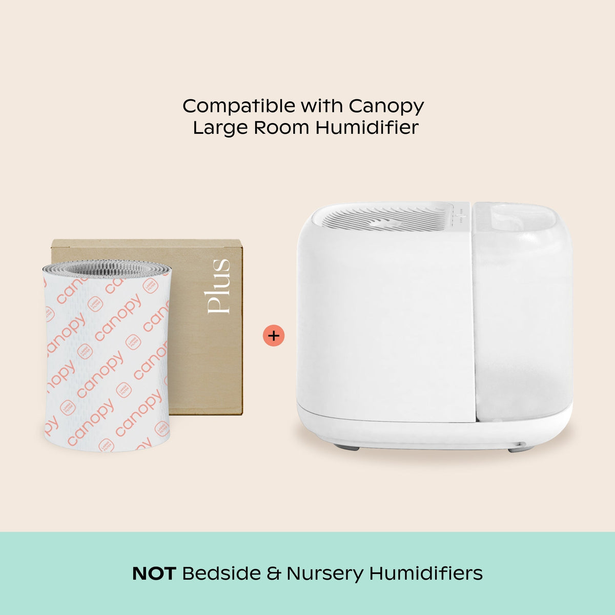 Humidificador de habitación grande