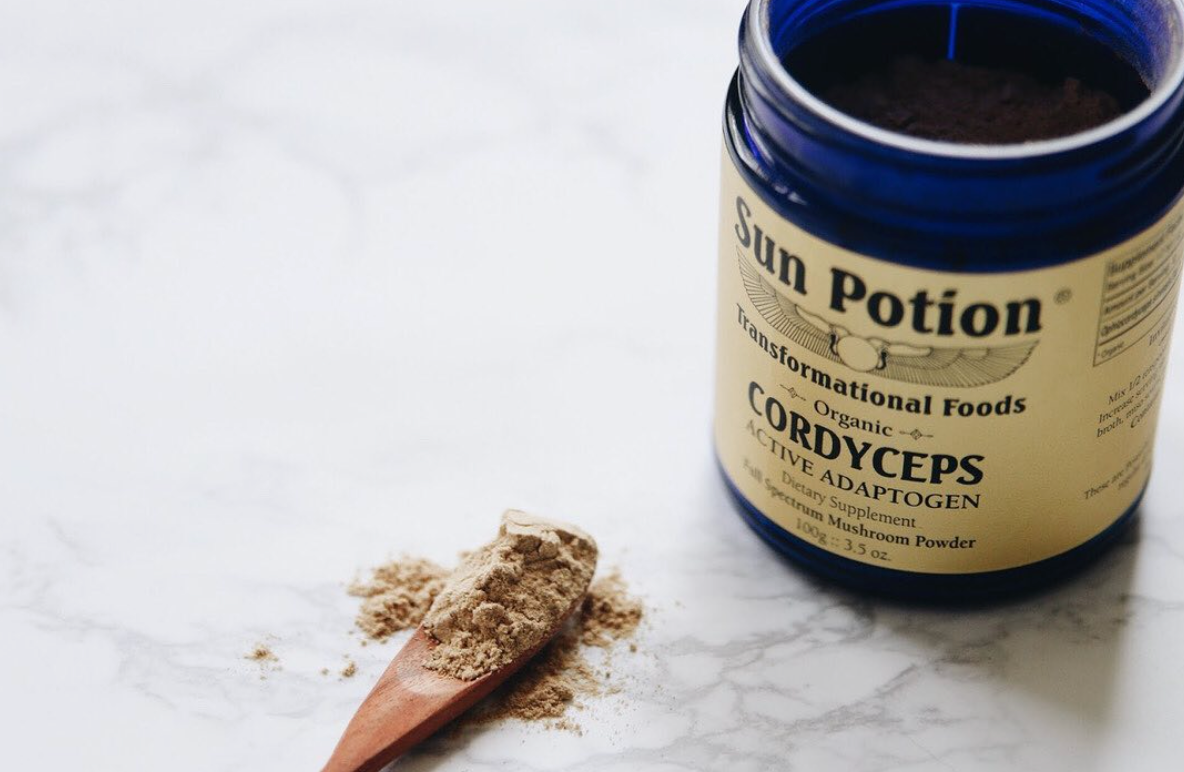 Cordyceps Mushroom Powder (Organic) Sun Potion