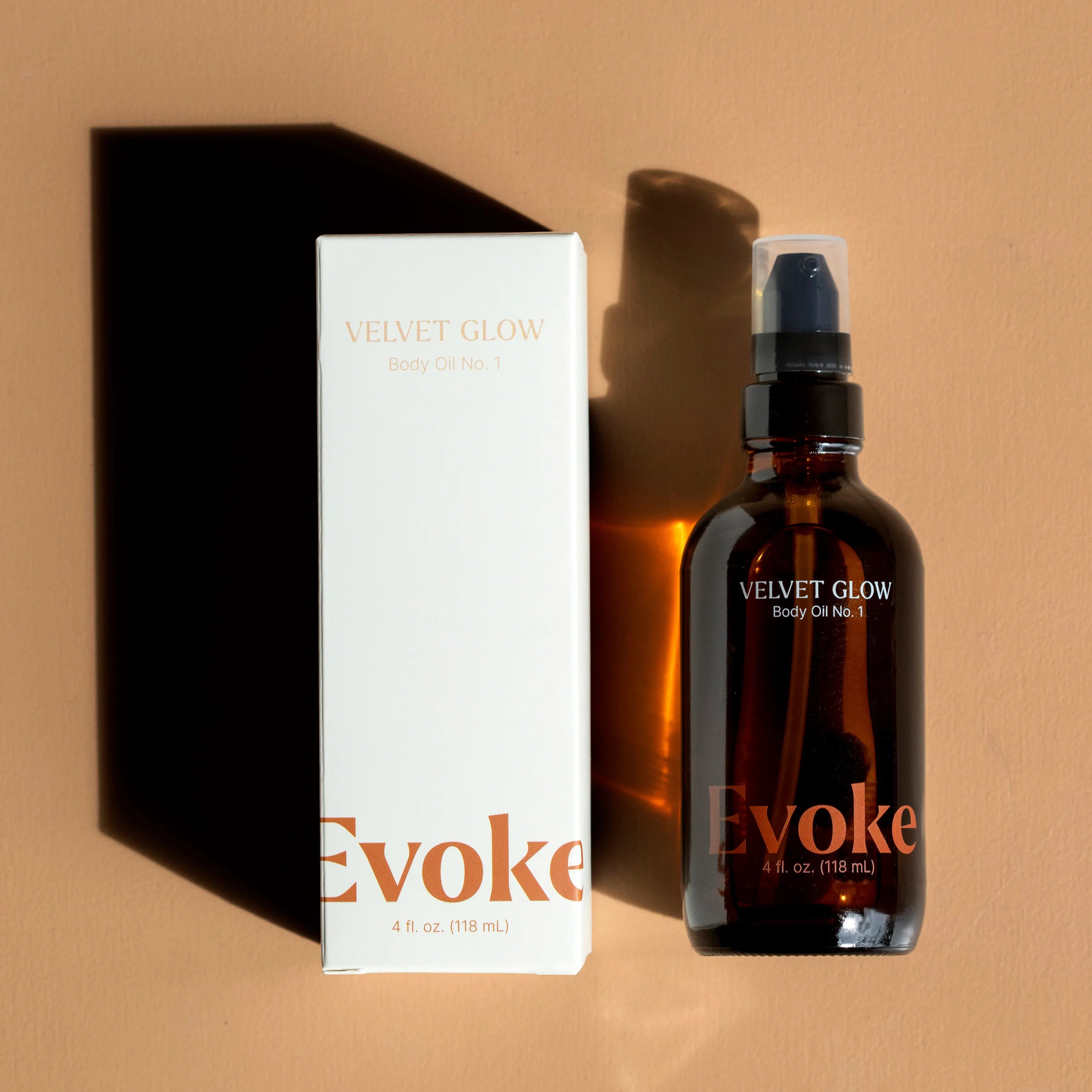 Aceite corporal Evoke Velvet Glow