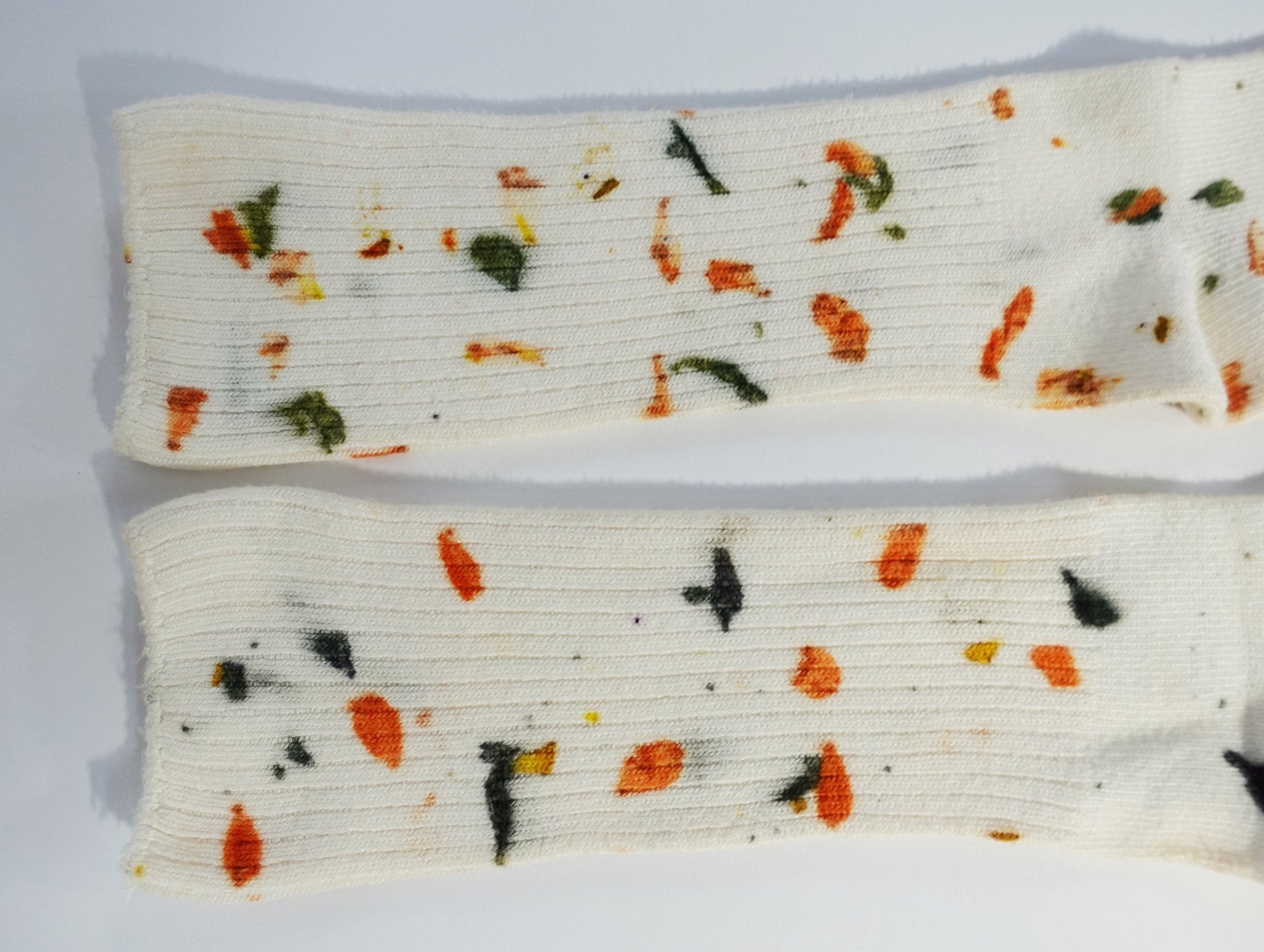 Abstract Bundled Dyed Bamboo Sock dyekween