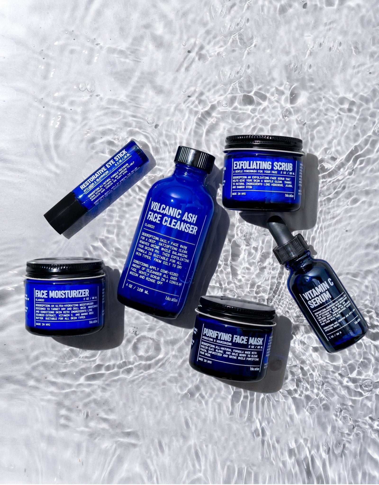 Advanced Skincare Set Blu Atlas