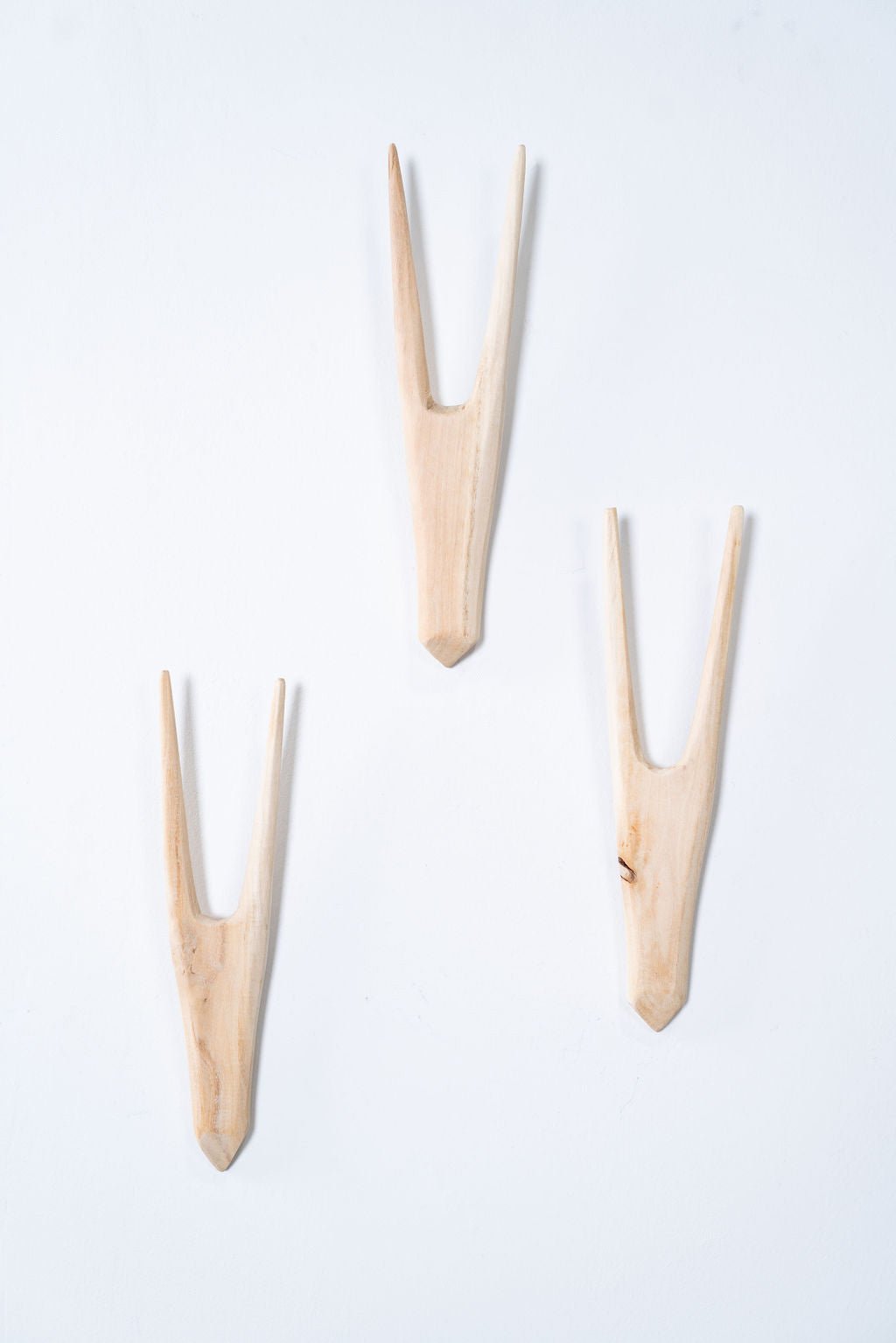 African Antelope Wood Bokkie Head Wall Sculpture Kanju Interiors