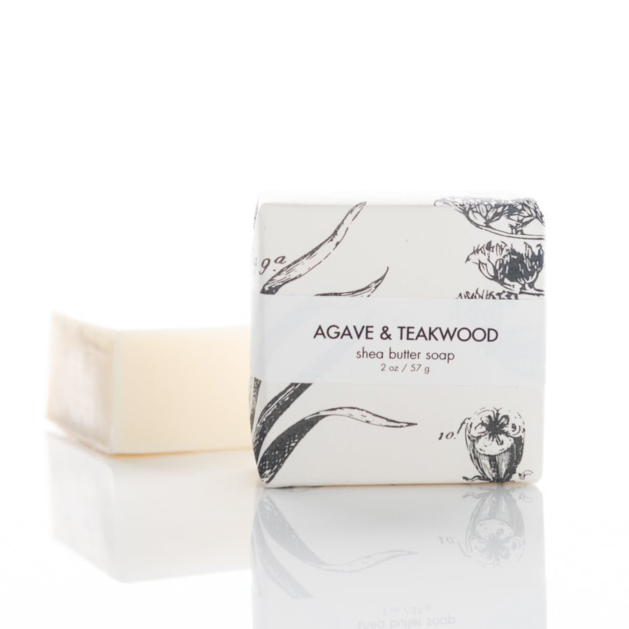 Agave & Teakwood - Petite Shea Butter Soap Formulary 55