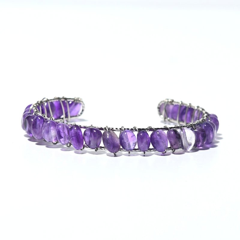 Amethyst Bangle CRYSTALS.COM