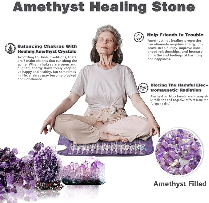 Amethyst Far Infrared Heating Pad iReliev