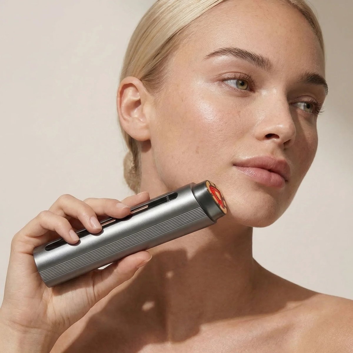 Anti Aging Facial Device with Red Light Therapy & Radio Frequency Technology Nicebeam