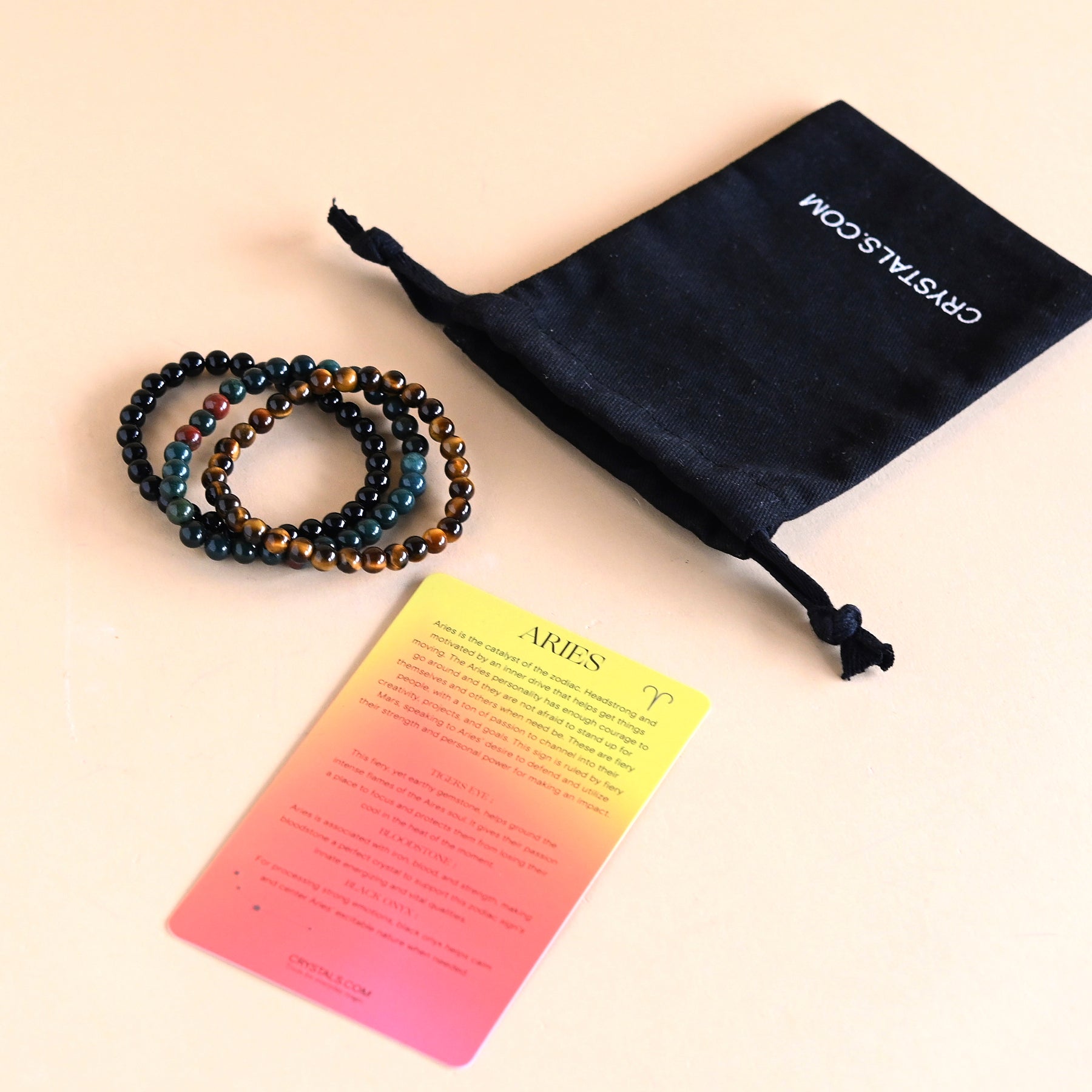 Aries Bracelet Trio CRYSTALS.COM