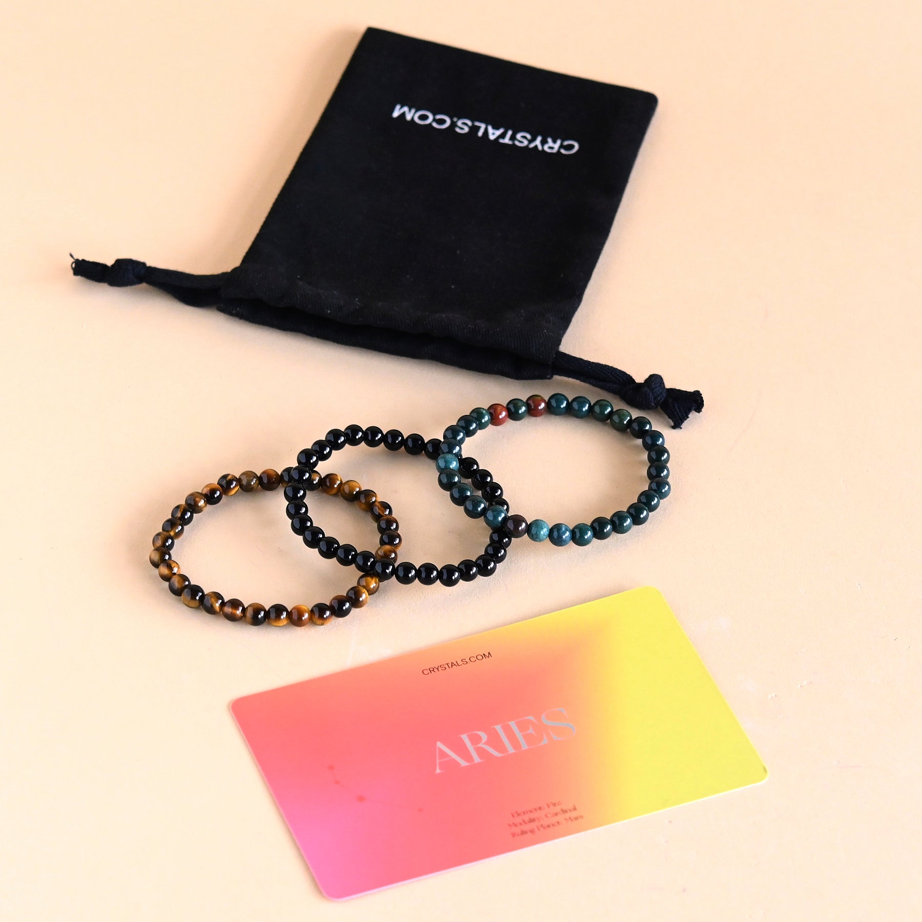 Aries Bracelet Trio CRYSTALS.COM