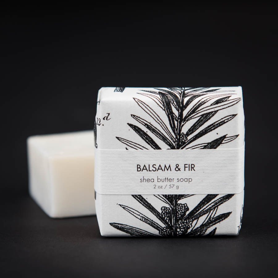 Balsam & Fir - Petite Shea Butter Soap Formulary 55