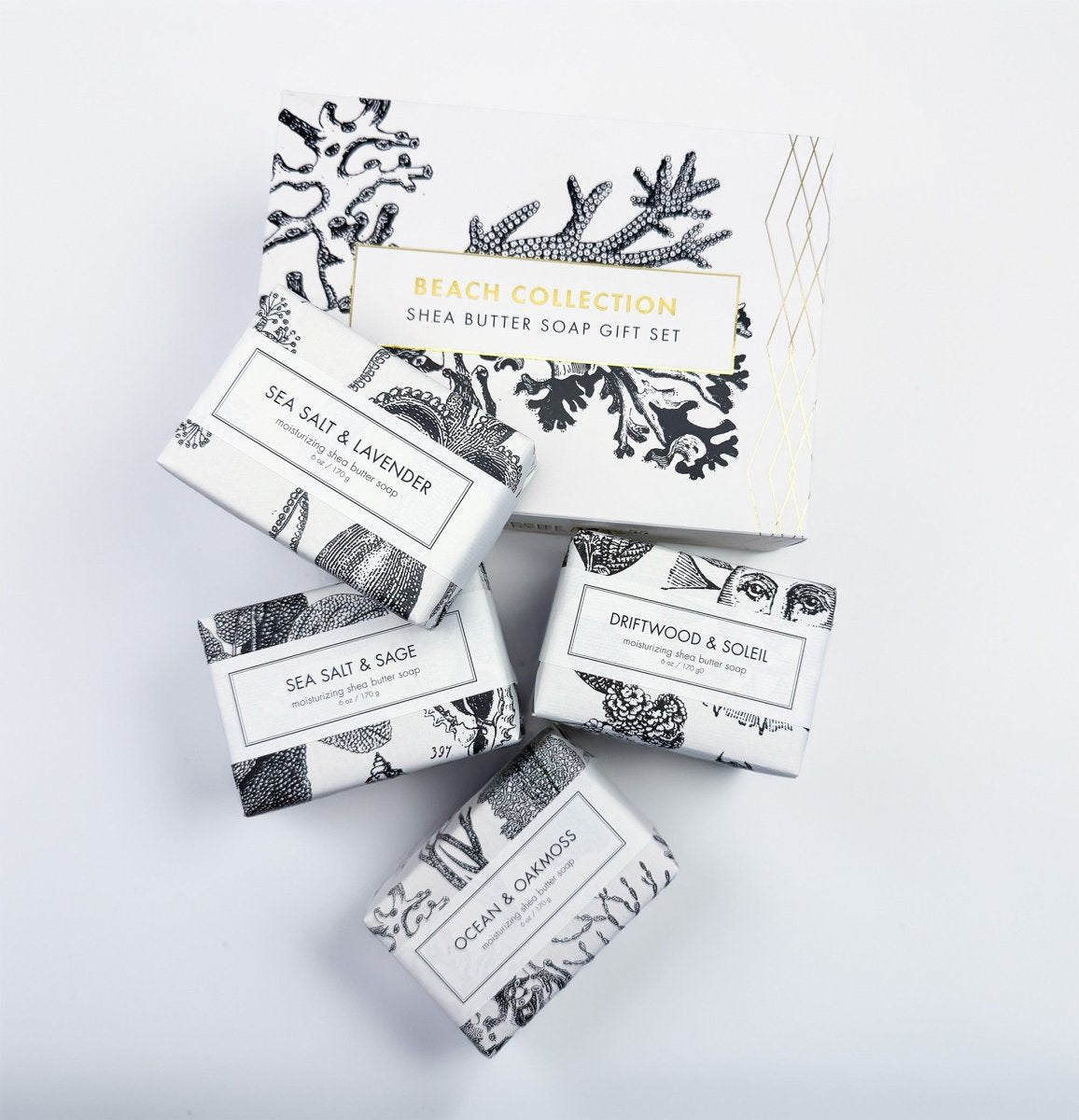 Beach Collection - Shea Butter Soap Gift Set Formulary 55