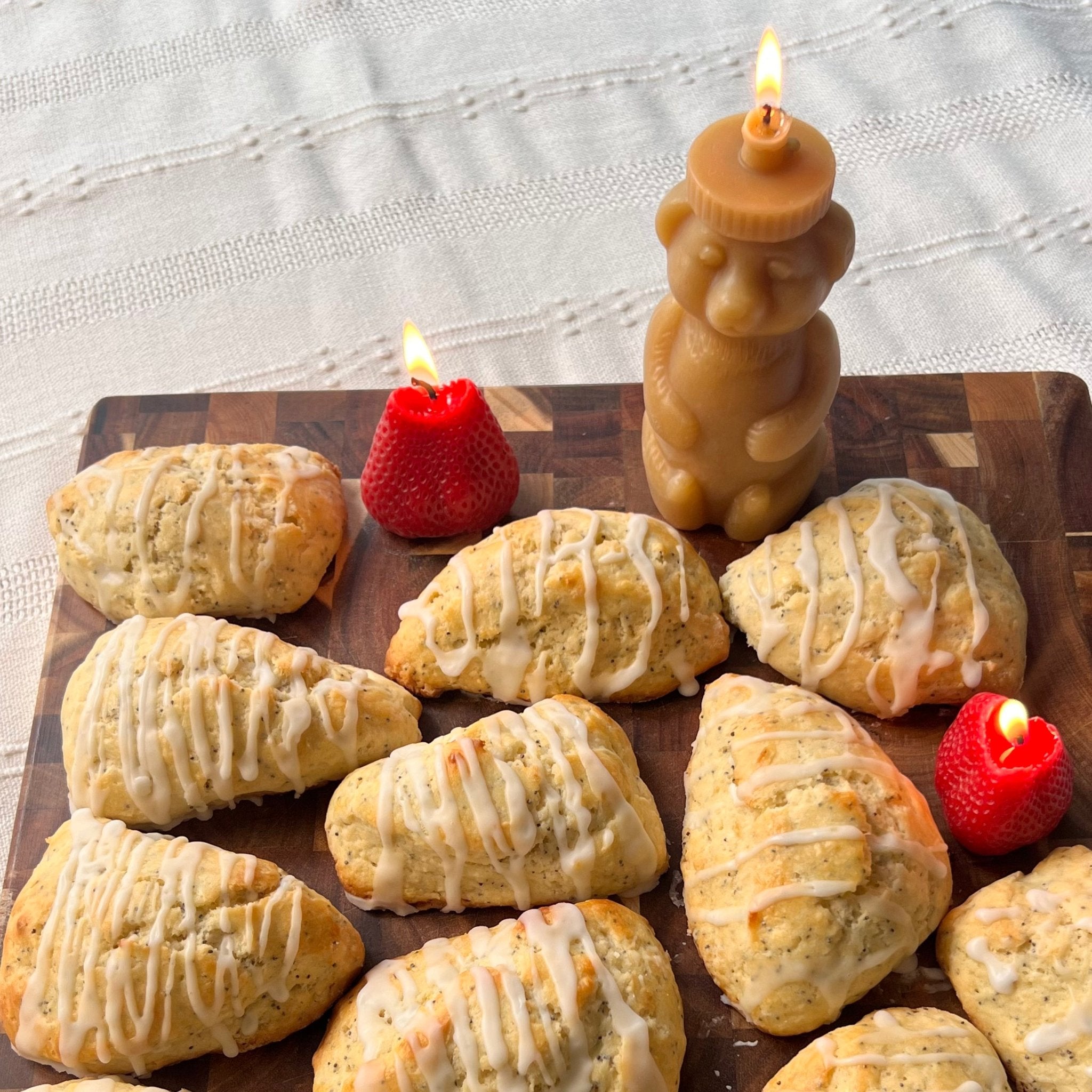 BEESWAX HONEY BEAR CANDLE Happy Organics