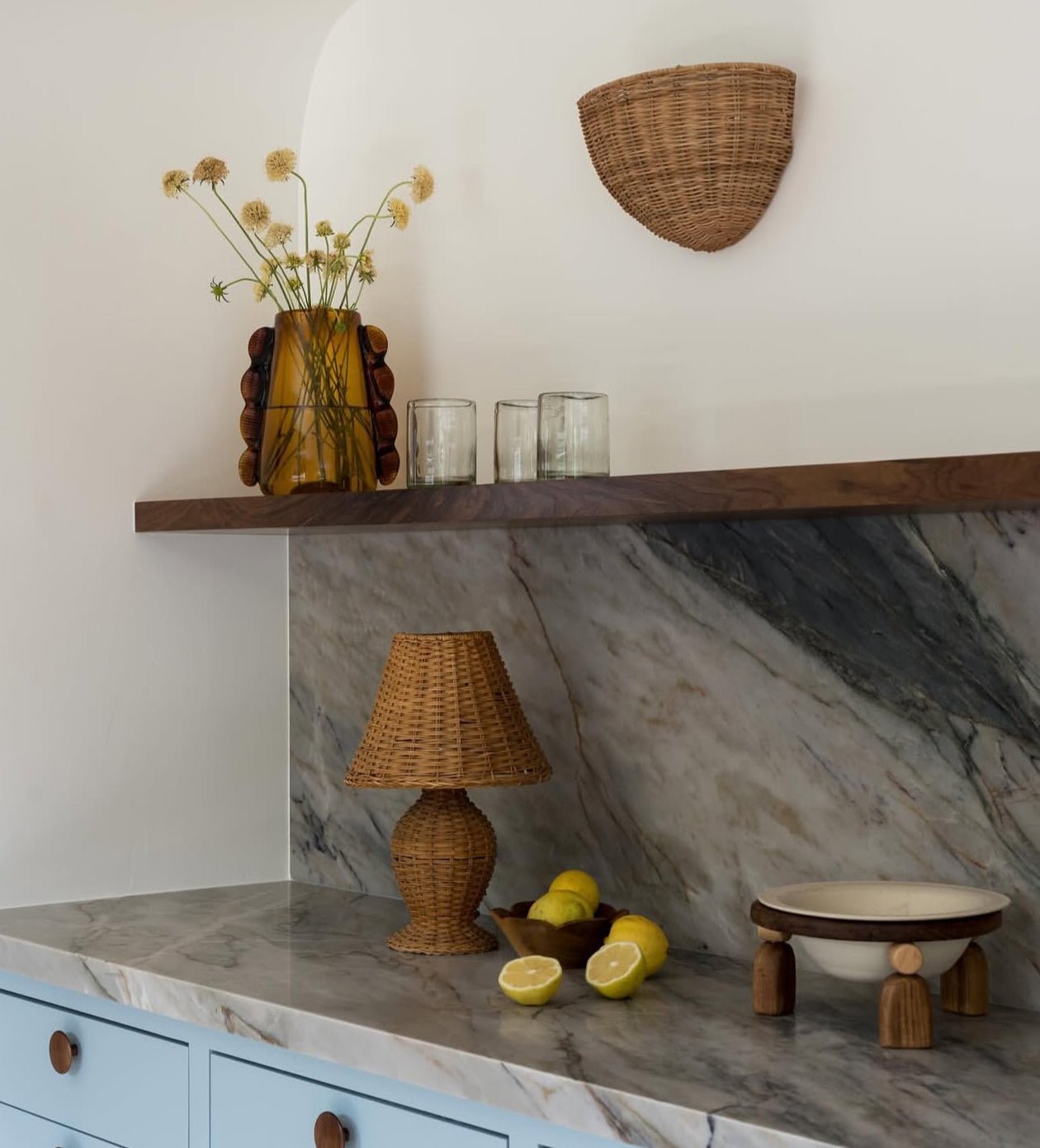 Betta Vase Amber by MESO MESO