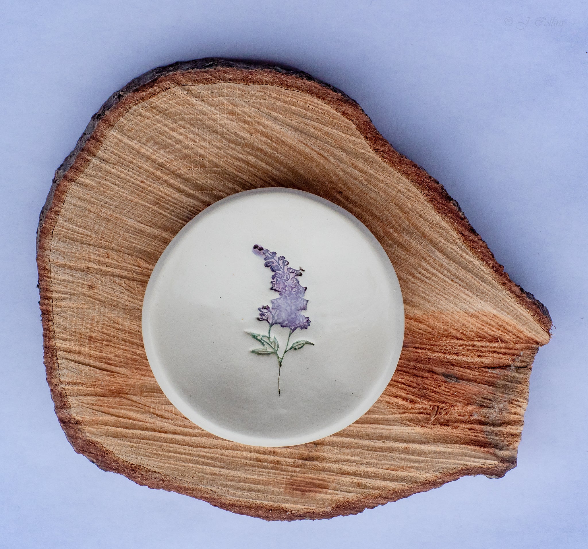 Birth Flower Ring Dish prodigalpottery