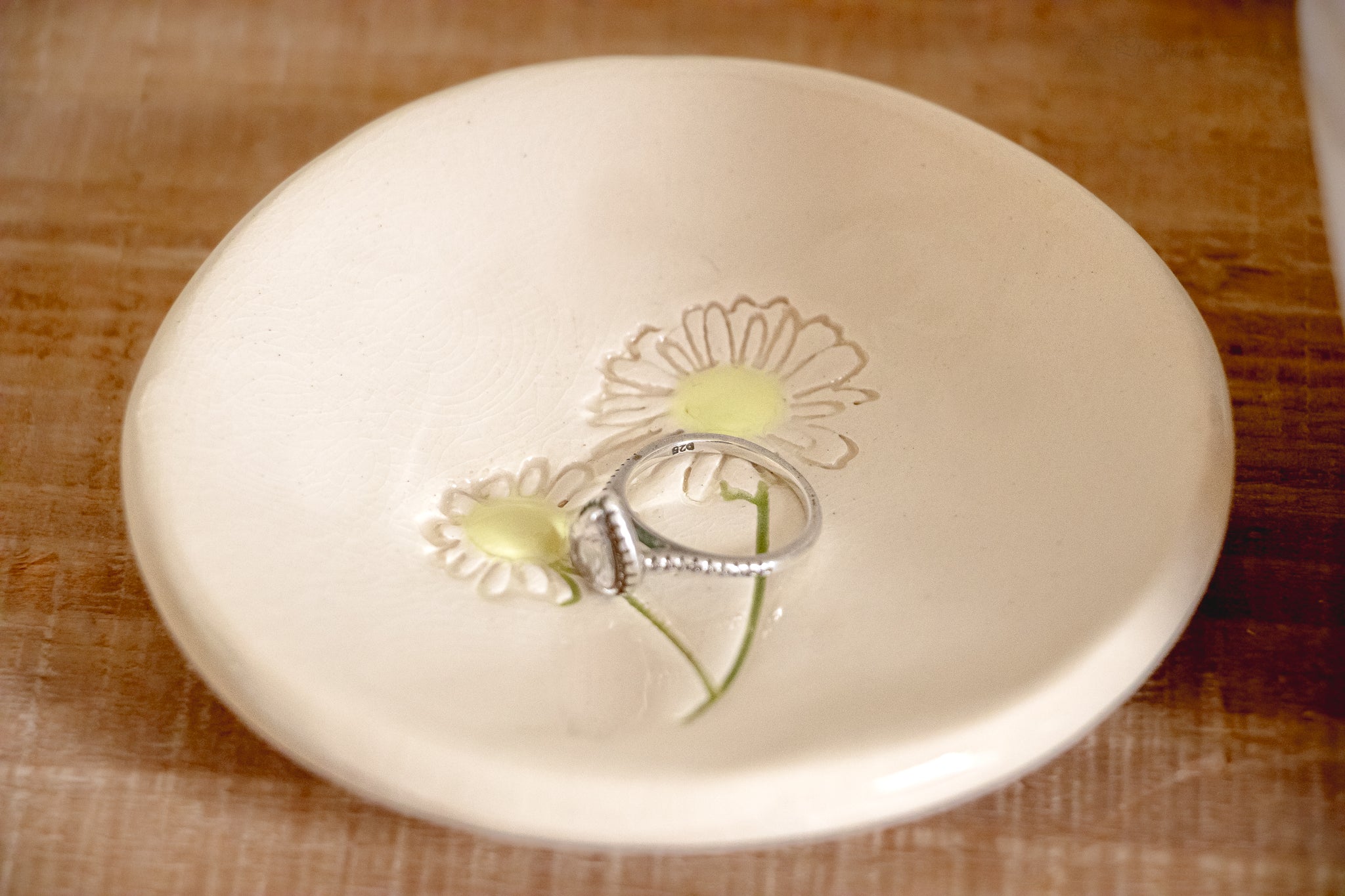 Birth Flower Ring Dish prodigalpottery
