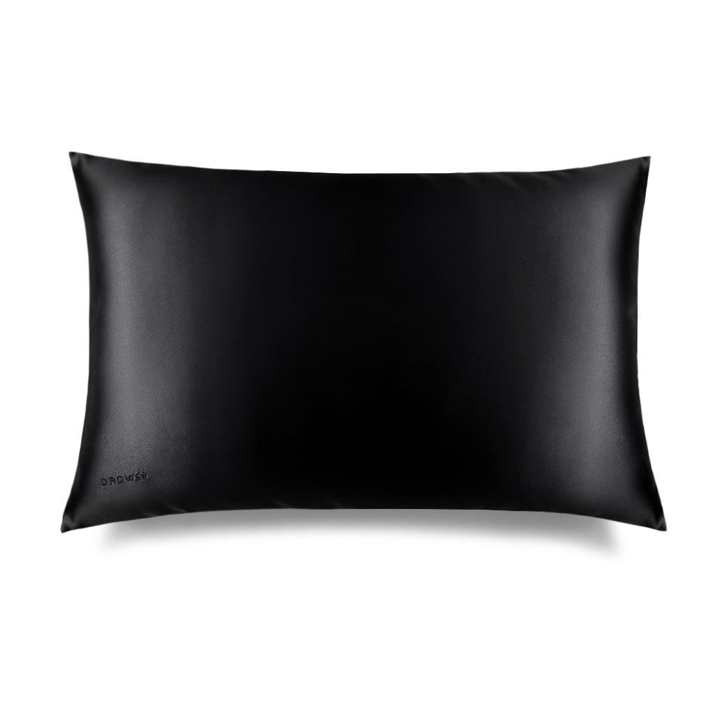 Black Jade Silk Pillowcase Drowsy