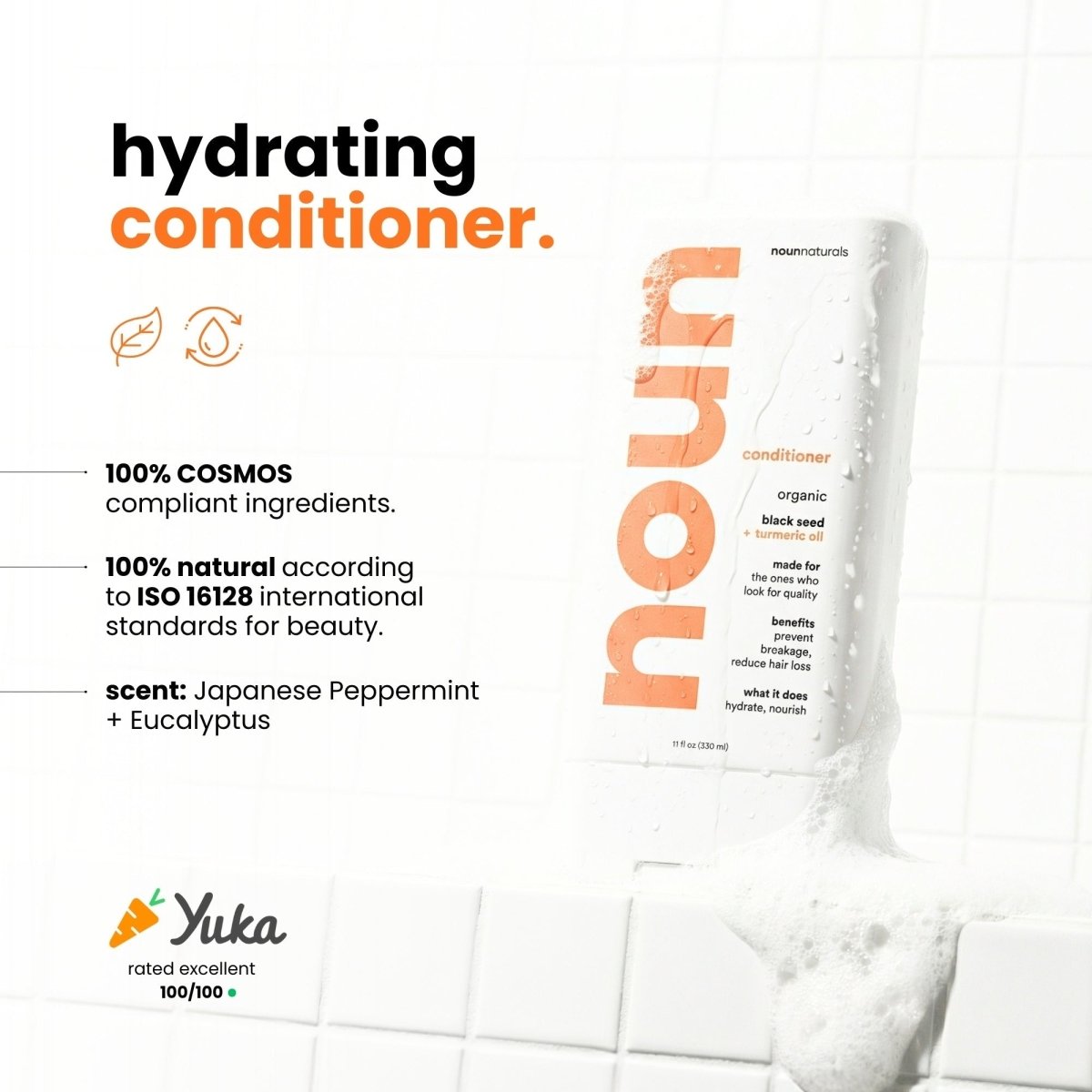 Black Seed & Turmeric Deep Hydrating Conditioner Noun Naturals