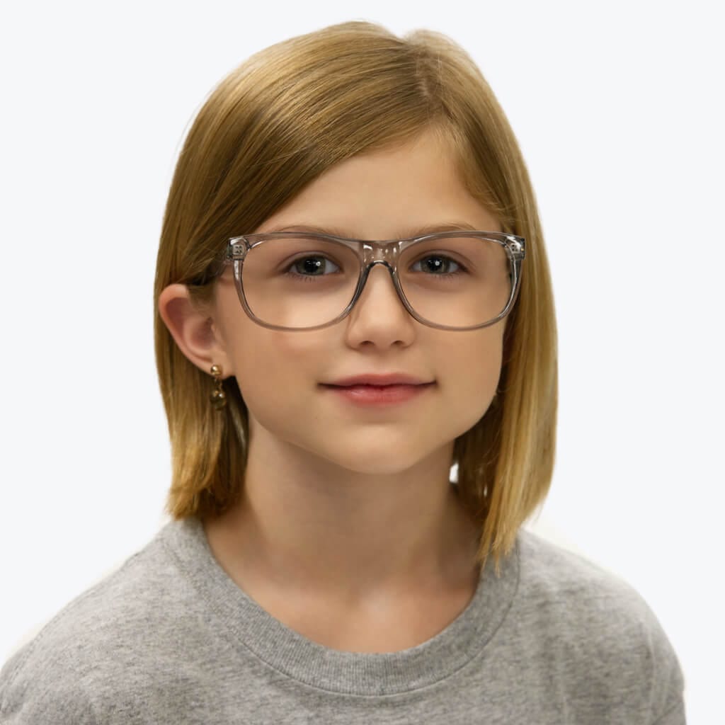 Kids ScreenTime Computer Glasses Pearl Grey - Medium