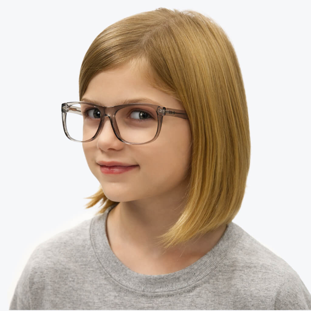 Kids ScreenTime Computer Glasses Pearl Grey - Medium