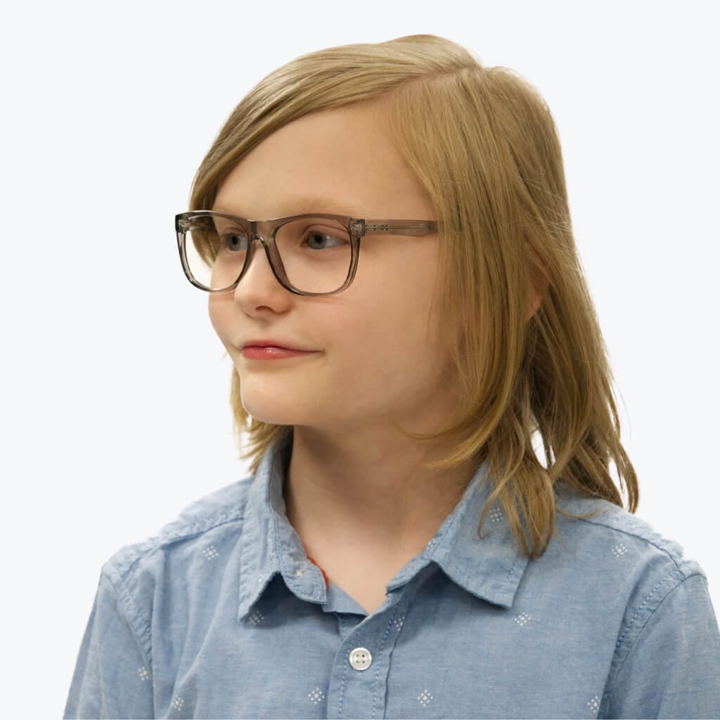Kids ScreenTime Computer Glasses Pearl Grey - Medium