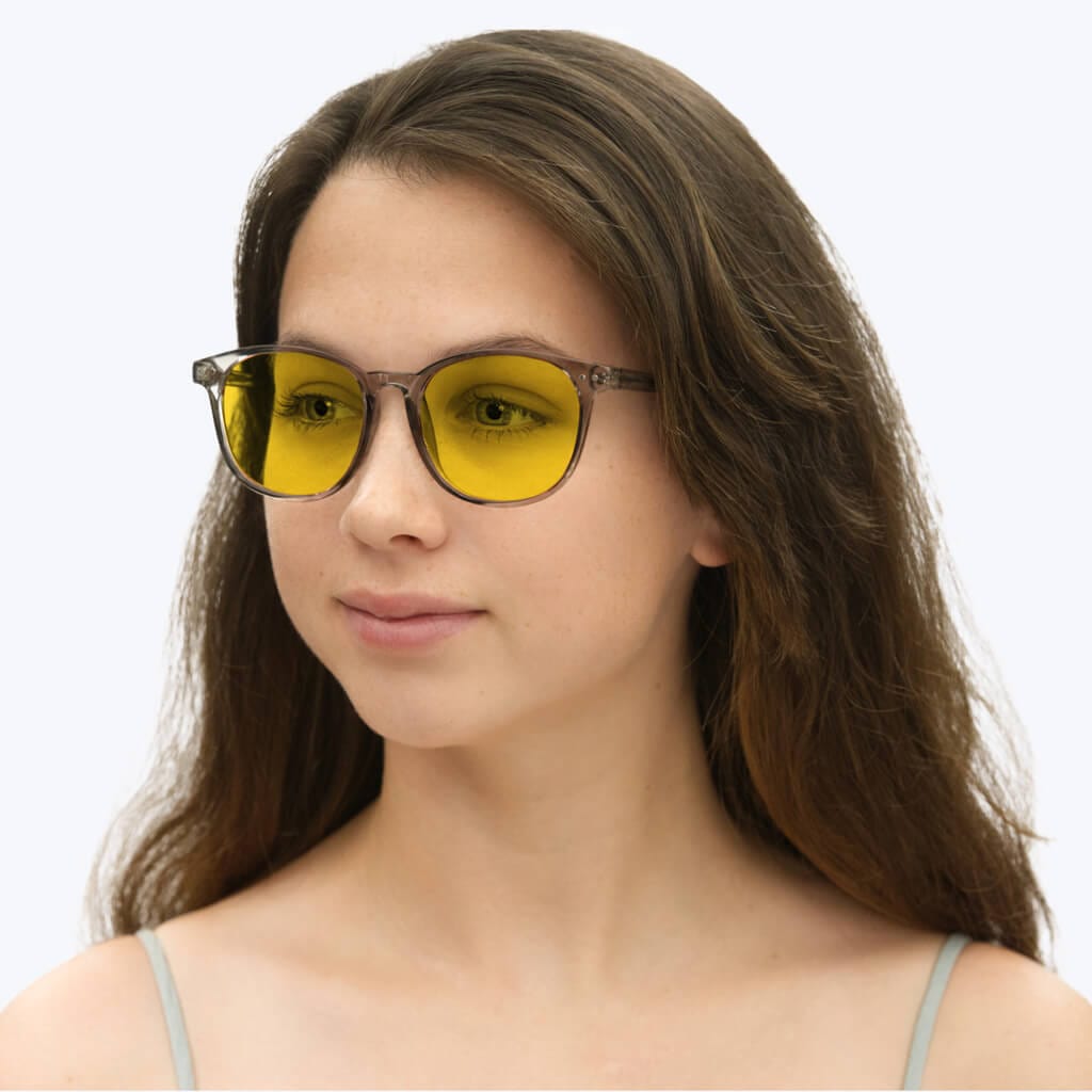 DayMax Billie Glasses - Pearl Grey
