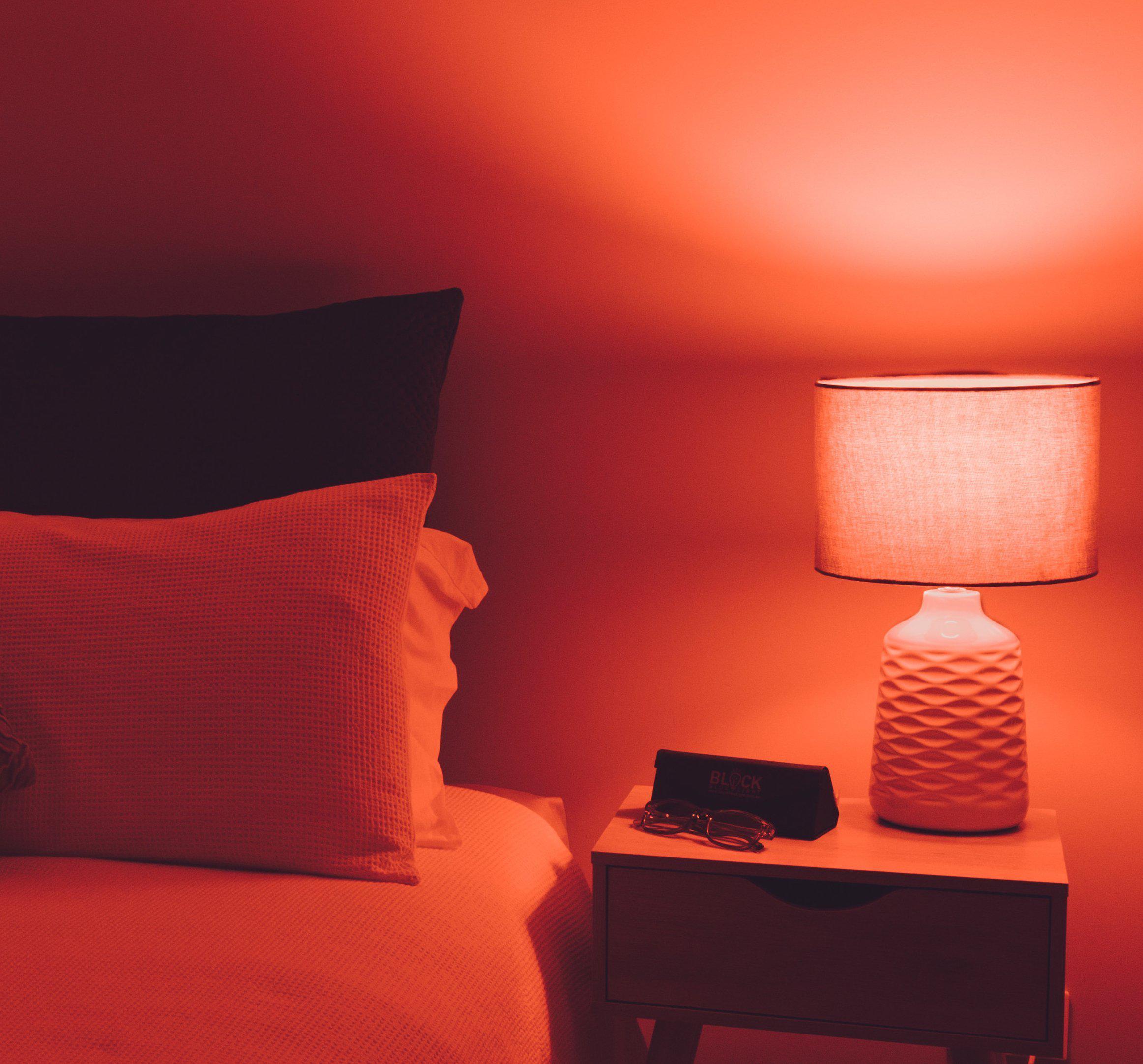 Twilight Red Light Bulb - E12 (Small Screw)