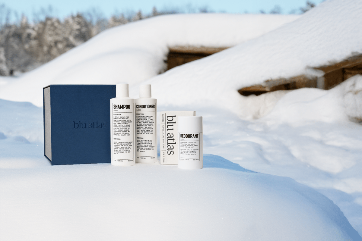 Body Care Essentials Set Blu Atlas