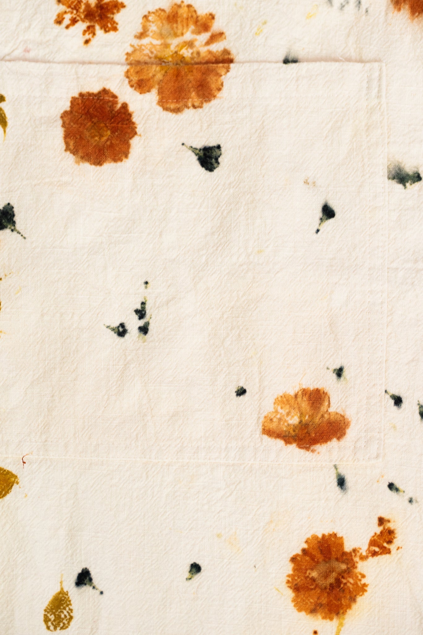 Botanically Dyed Linen Apron dyekween