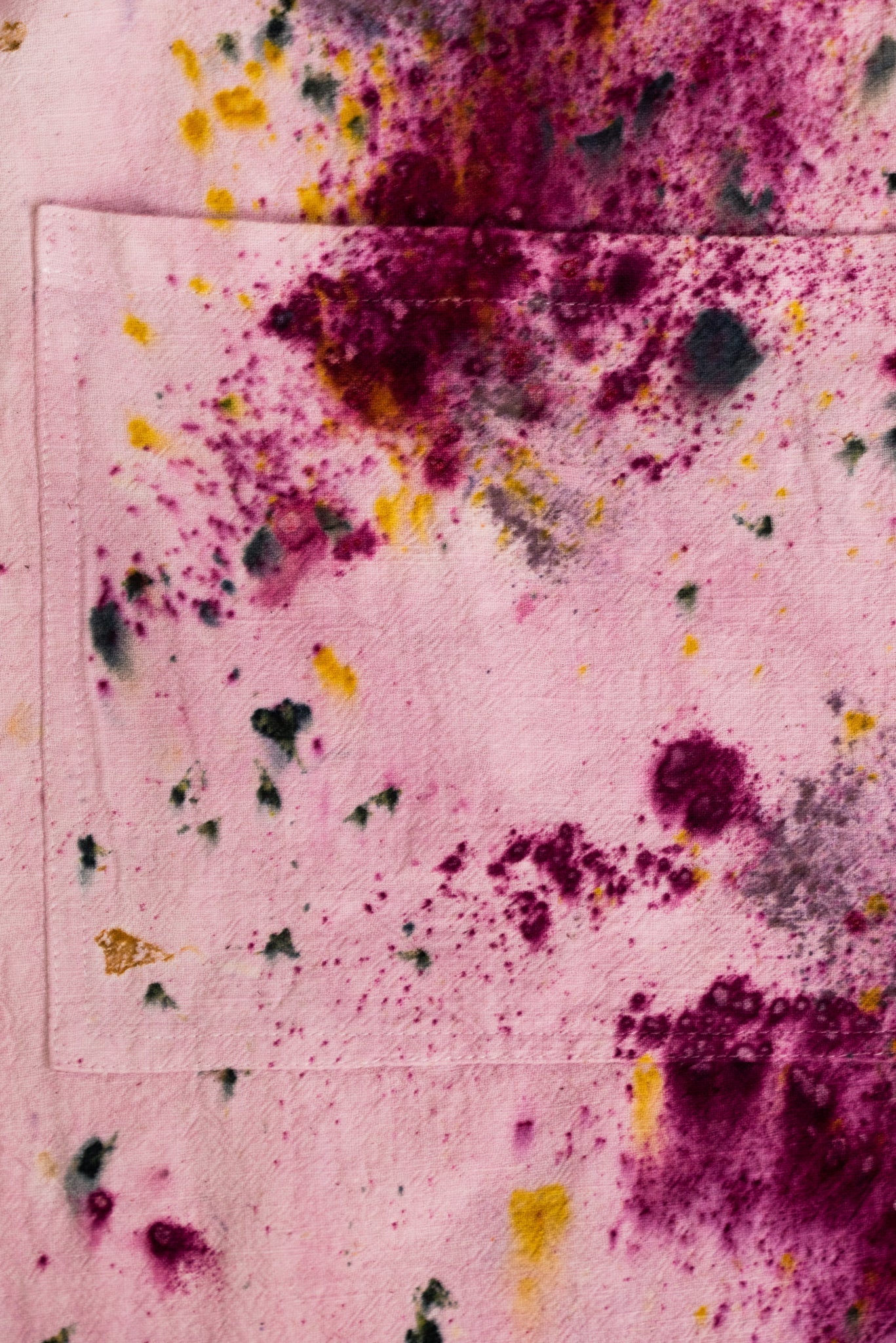 Botanically Dyed Linen Apron dyekween